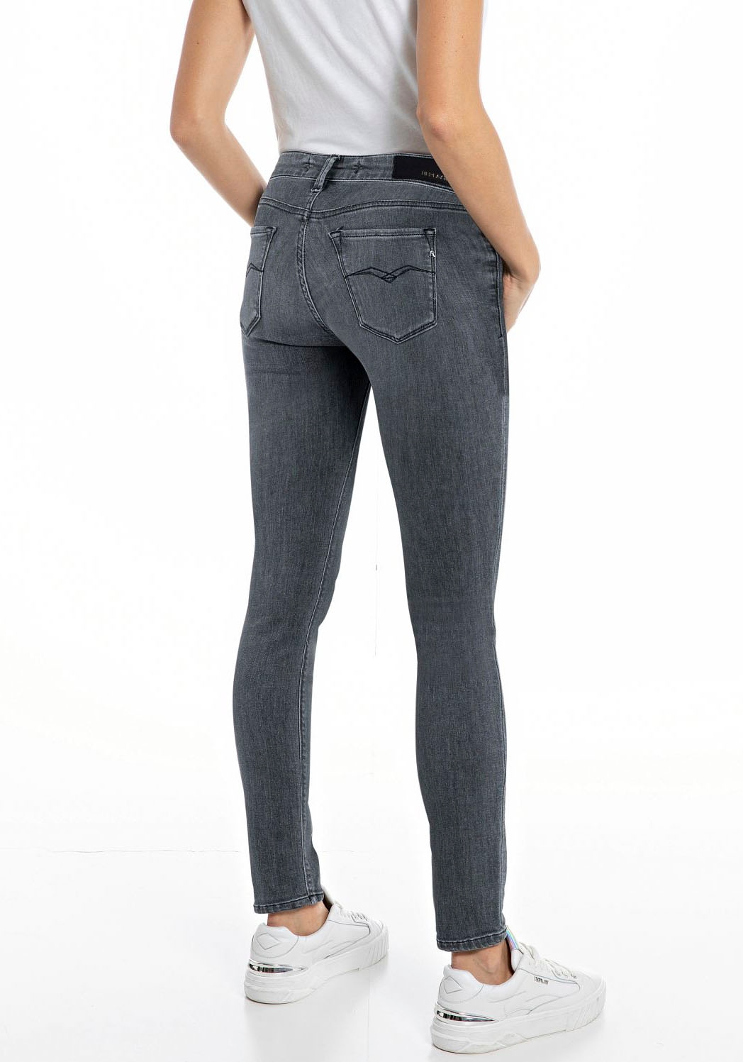 Replay 5-Pocket-Jeans »NEW LUZ Skinny Fit«, in Ankle-Länge