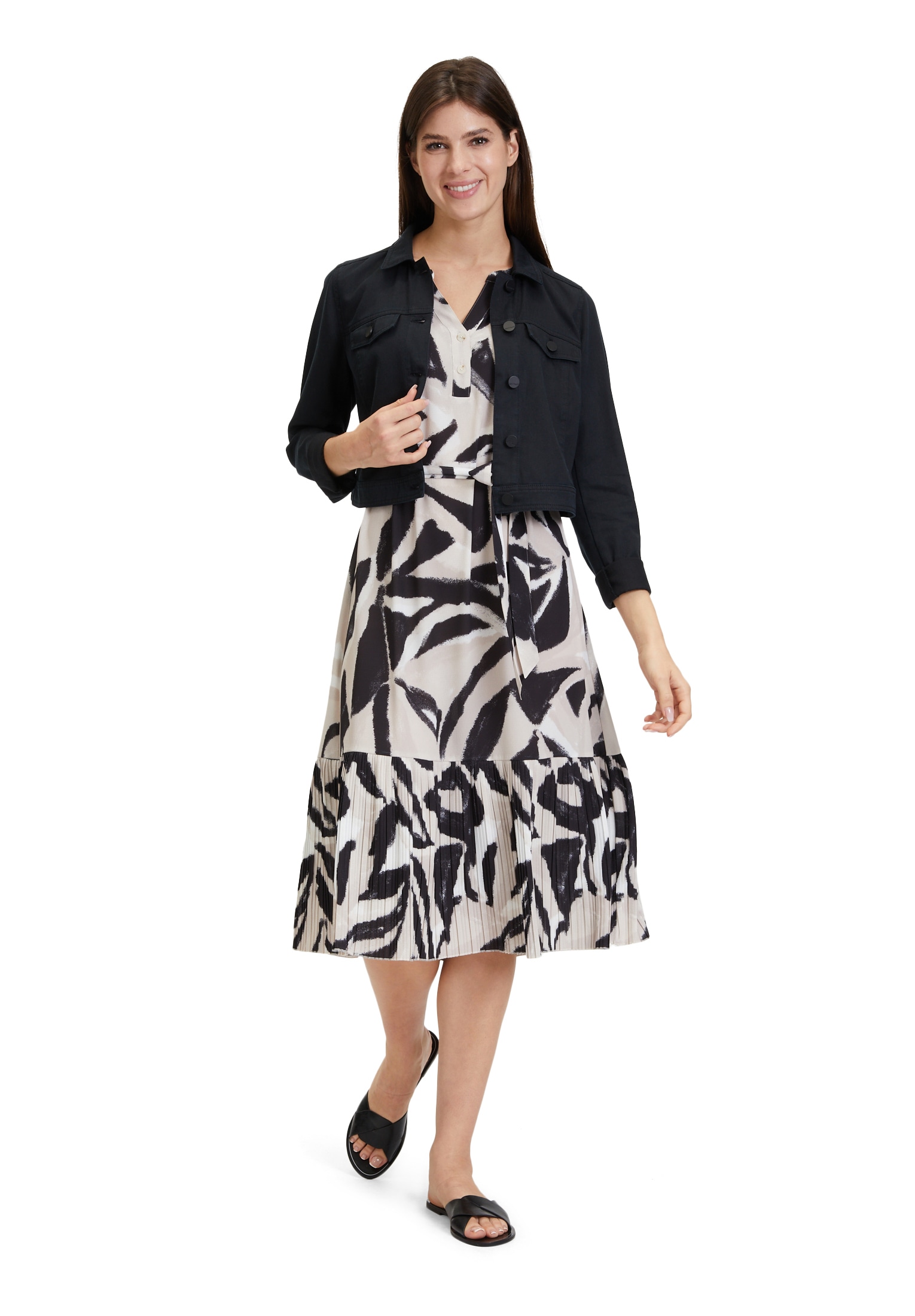 Betty&Co Volantkleid »Volantkleid mit Print«