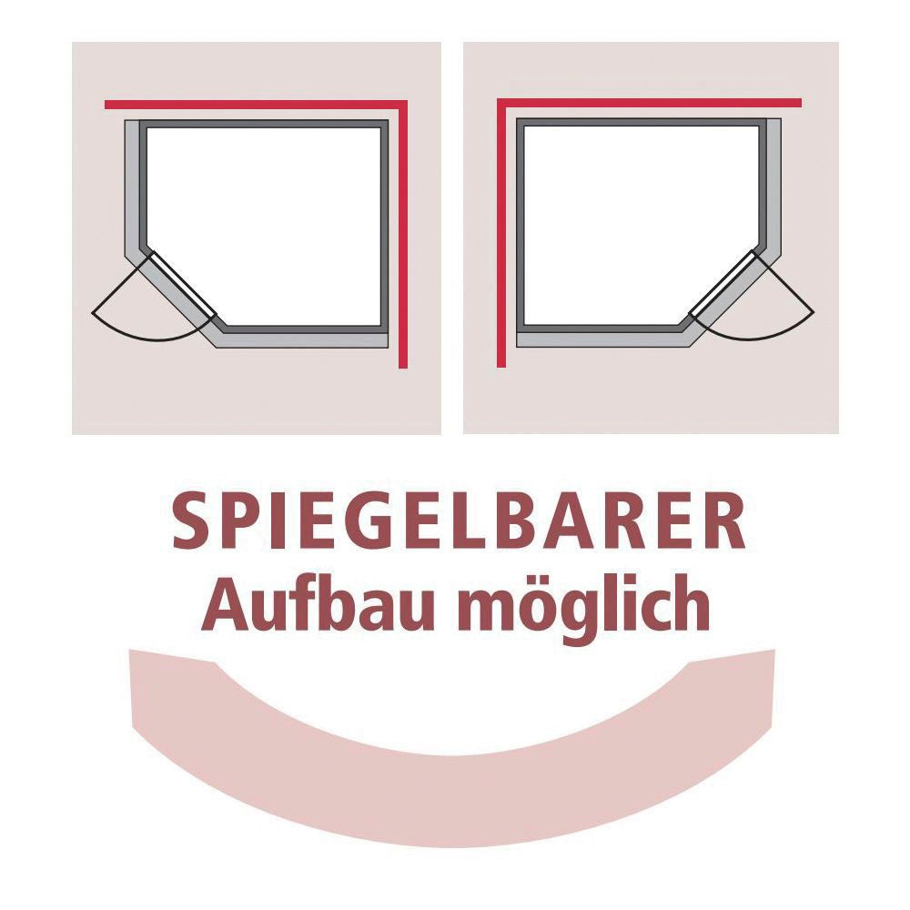Karibu Sauna »Clara« Set,  Ofen 9 KW externe Strg easy