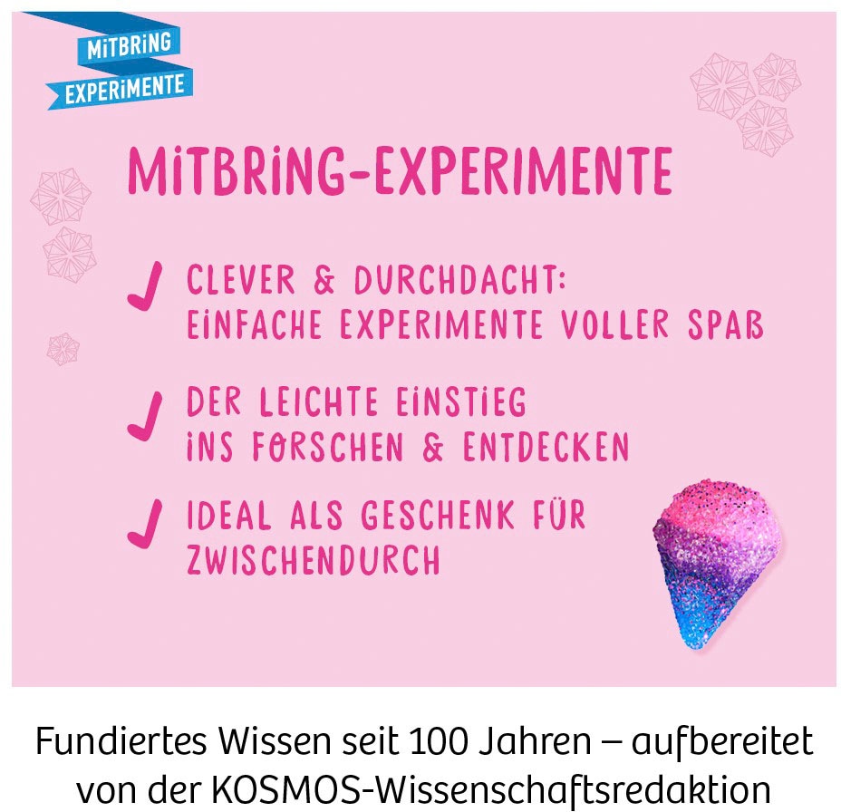 Kosmos Experimentierkasten »Glitzer-Diamanten«