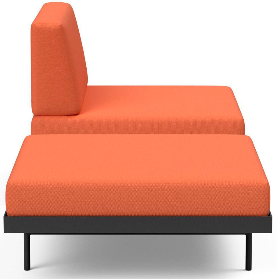 INNOVATION LIVING ™ Relaxliege »Puri Designcouch, innovativ und elegant, Solitärmöbel, Daybed«, Daybed mit integrierter Holzablage, hoher Sitz- und Liegekomfort