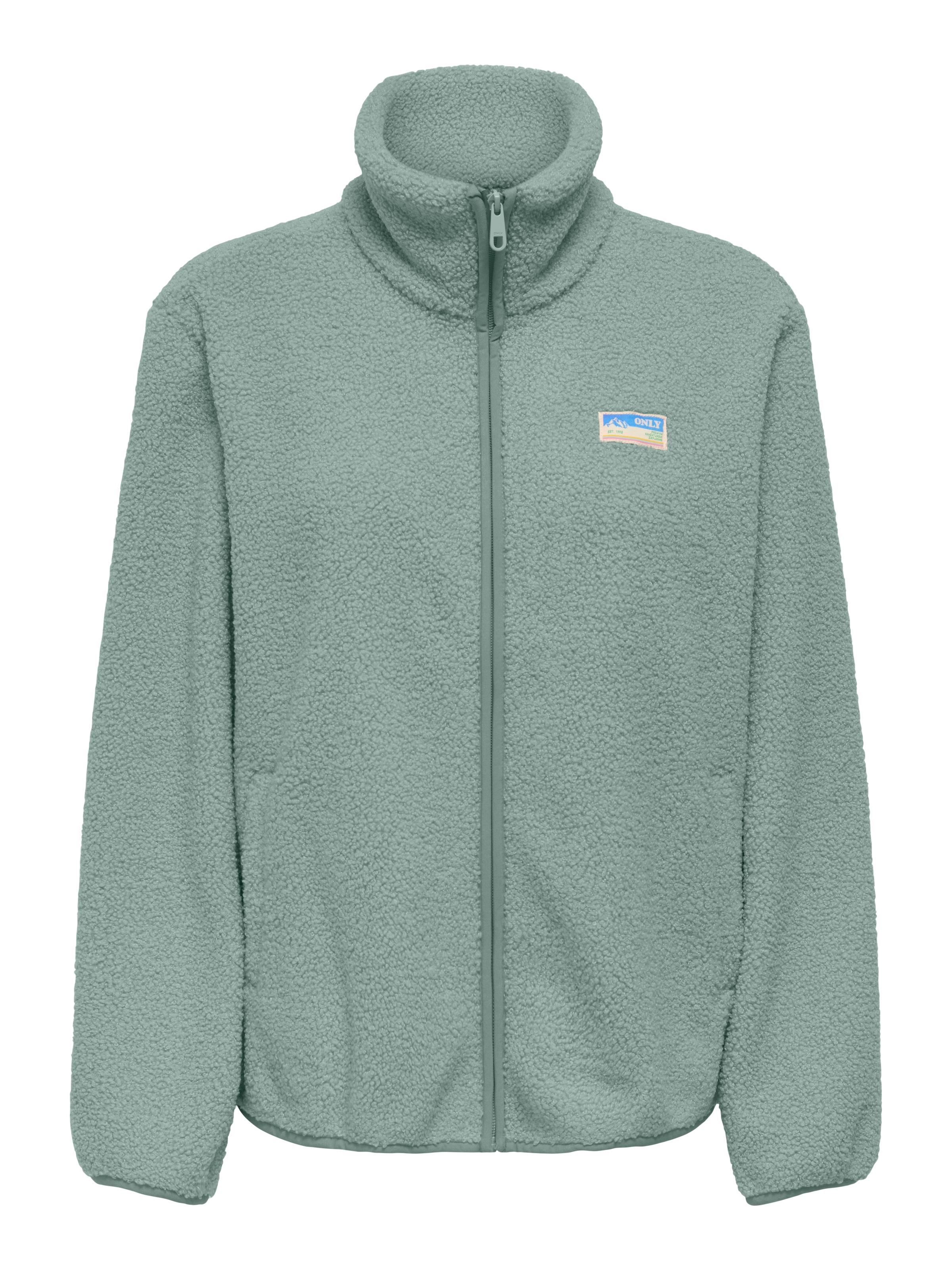 ONLY Plüschjacke »ONLEVA LIFE TEDDY JACKET CC OTW« ohne Kapuze Kunstfaser,