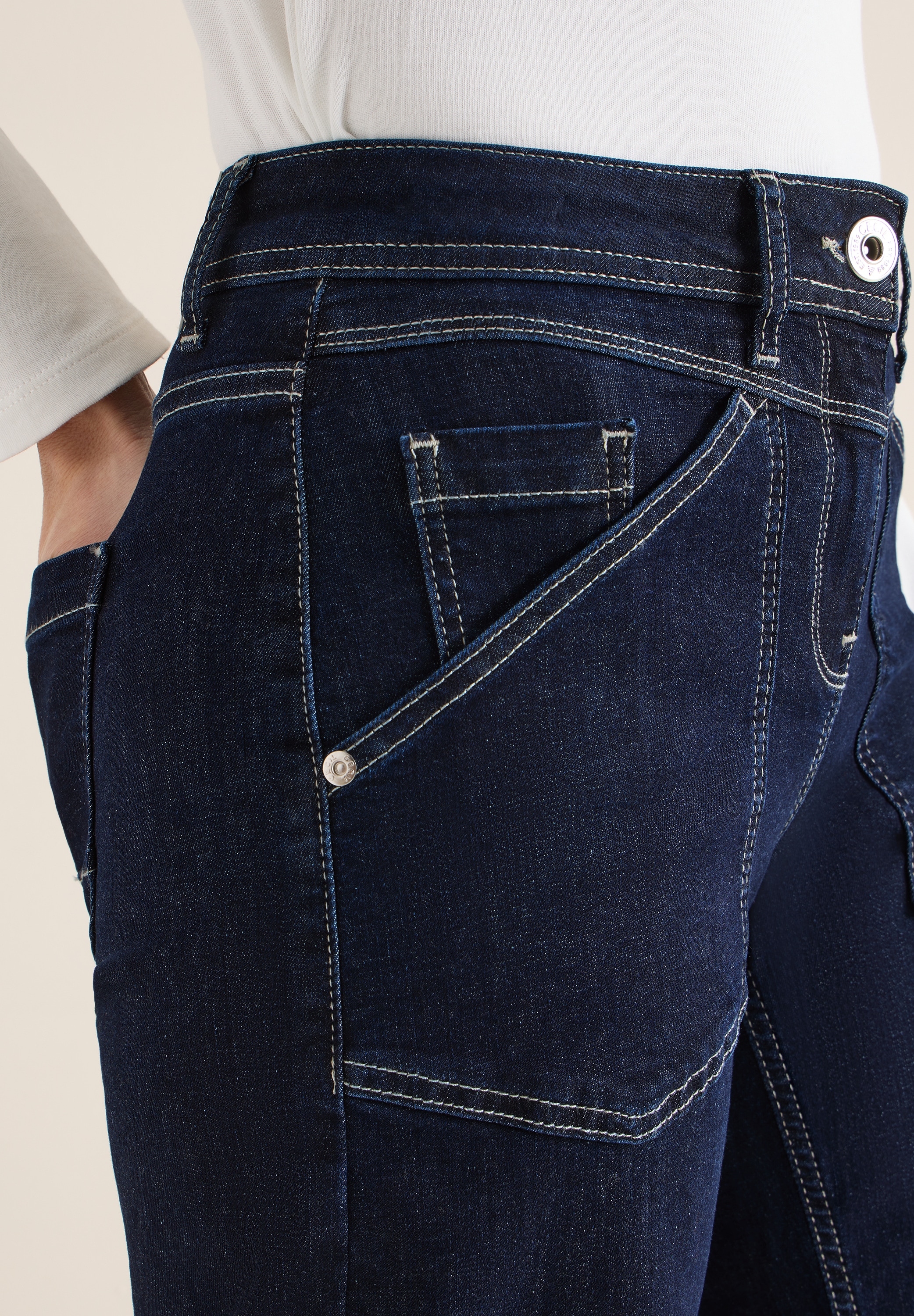 Cecil Loose-fit-Jeans »Style Scarlett« im 5-Pocket-Style