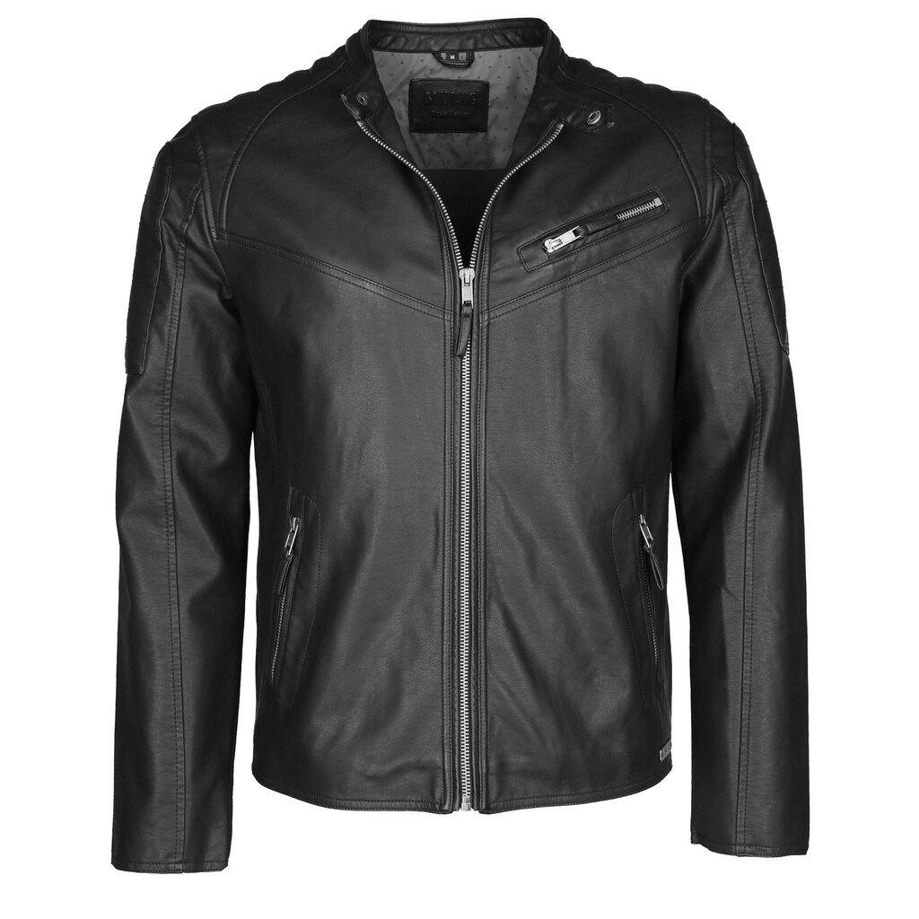 MUSTANG Lederjacke »Kunstlederjacke 31019135«