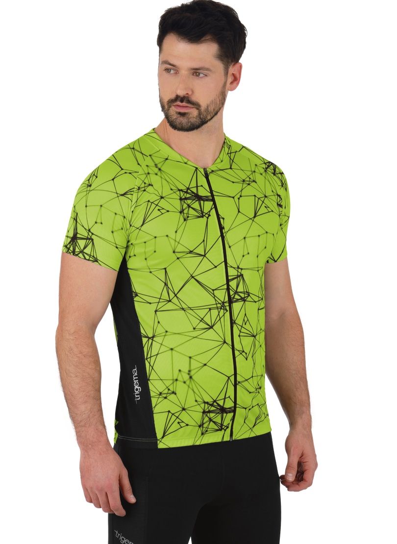 Trigema Trainingsjacke bei OTTO Material« aus Fahrradjacke COOLMAX®- »TRIGEMA online atmungsaktivem kaufen