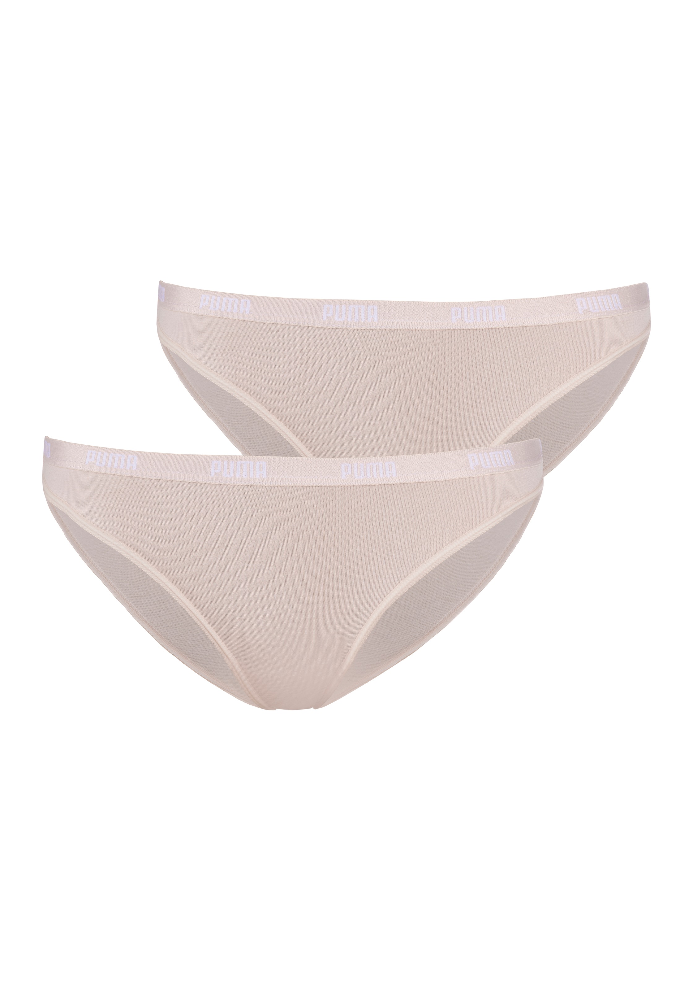 PUMA Bikinislip »EVERYDAY«, (2 St.), mit schmalem Logobündchen