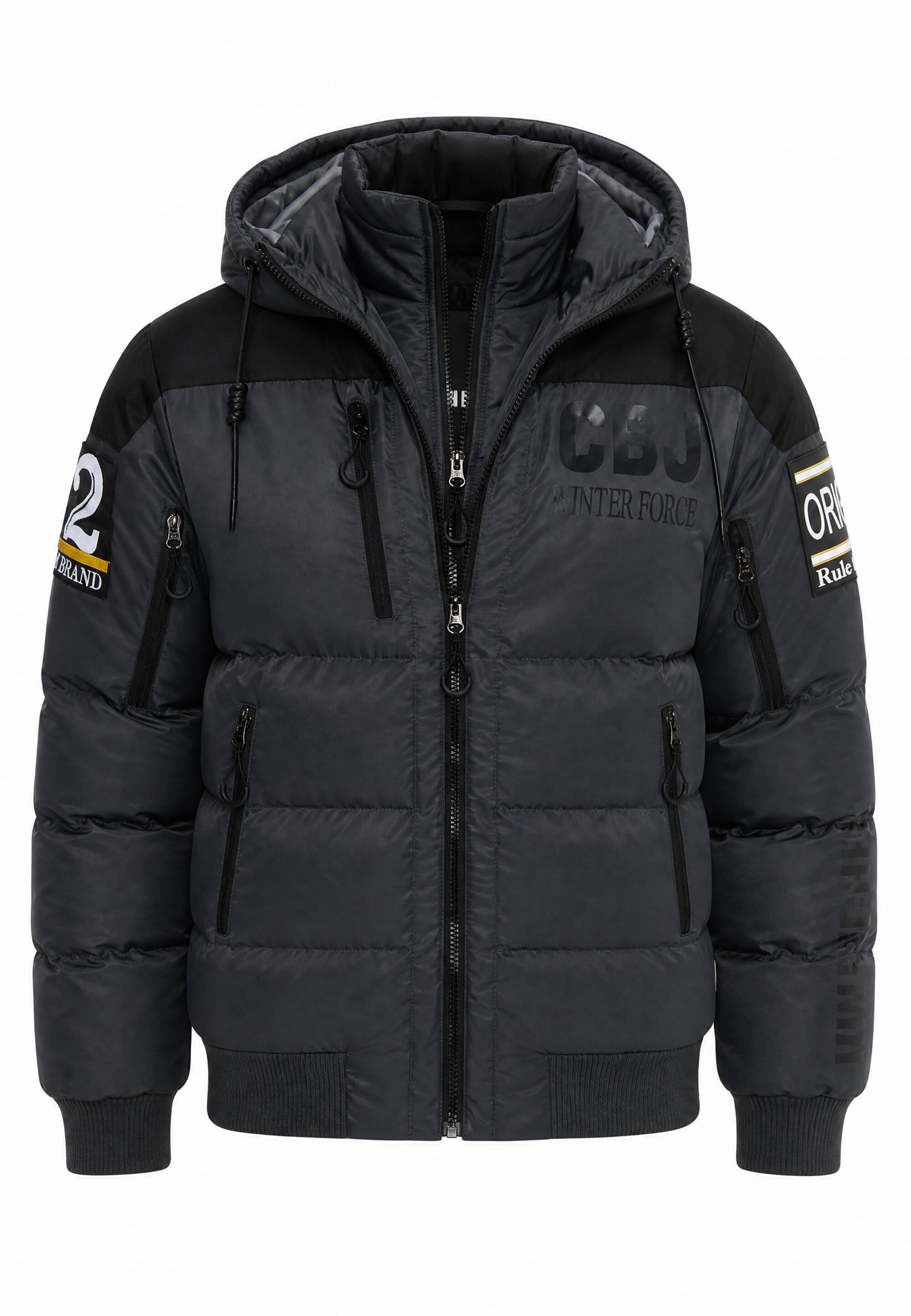 Cipo & Baxx Winterjacke »Winterjacke CM233« mit Kapuze