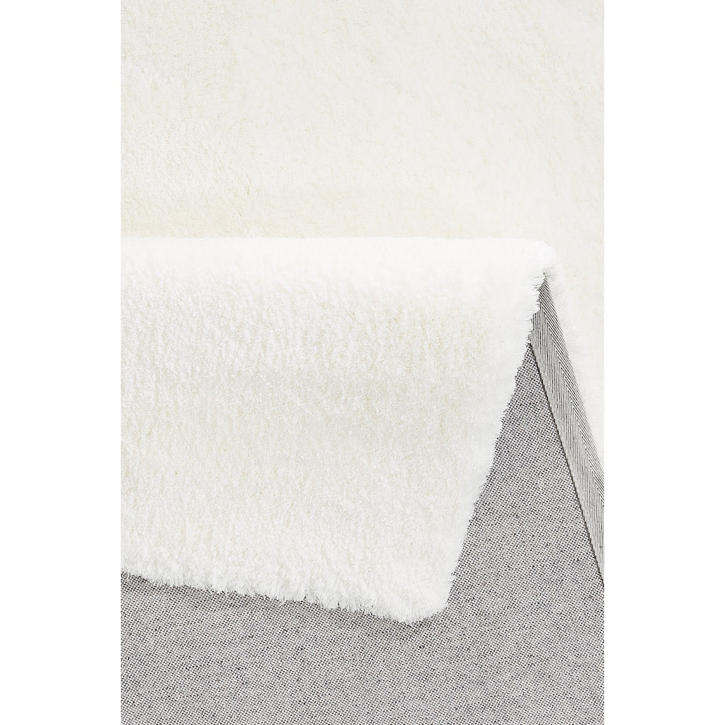 my home Hochflor-Teppich »Magong«, rechteckig, 25 mm Höhe, besonders weich durch Microfaser, Teppich einfarbig weich Wohnzimmer Schlafzimmer Esszimmer