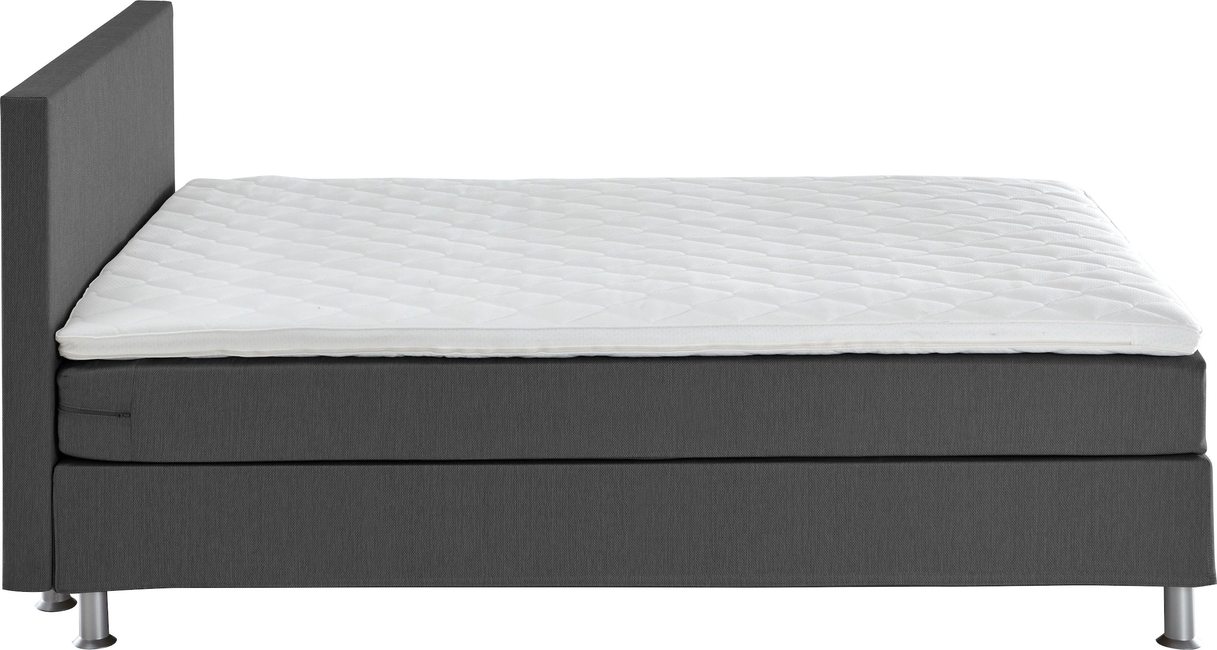 ATLANTIC home collection Boxbett »Edison«, inkl. Bonnellfederkern-Matratze und Topper