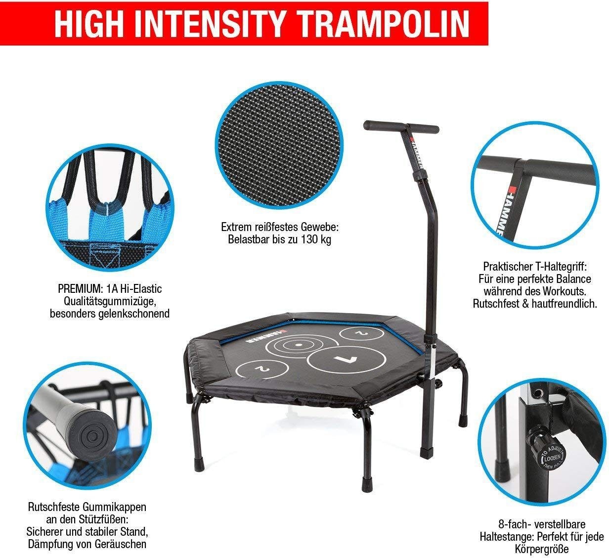 Hammer Fitnesstrampolin »Cross Jump«