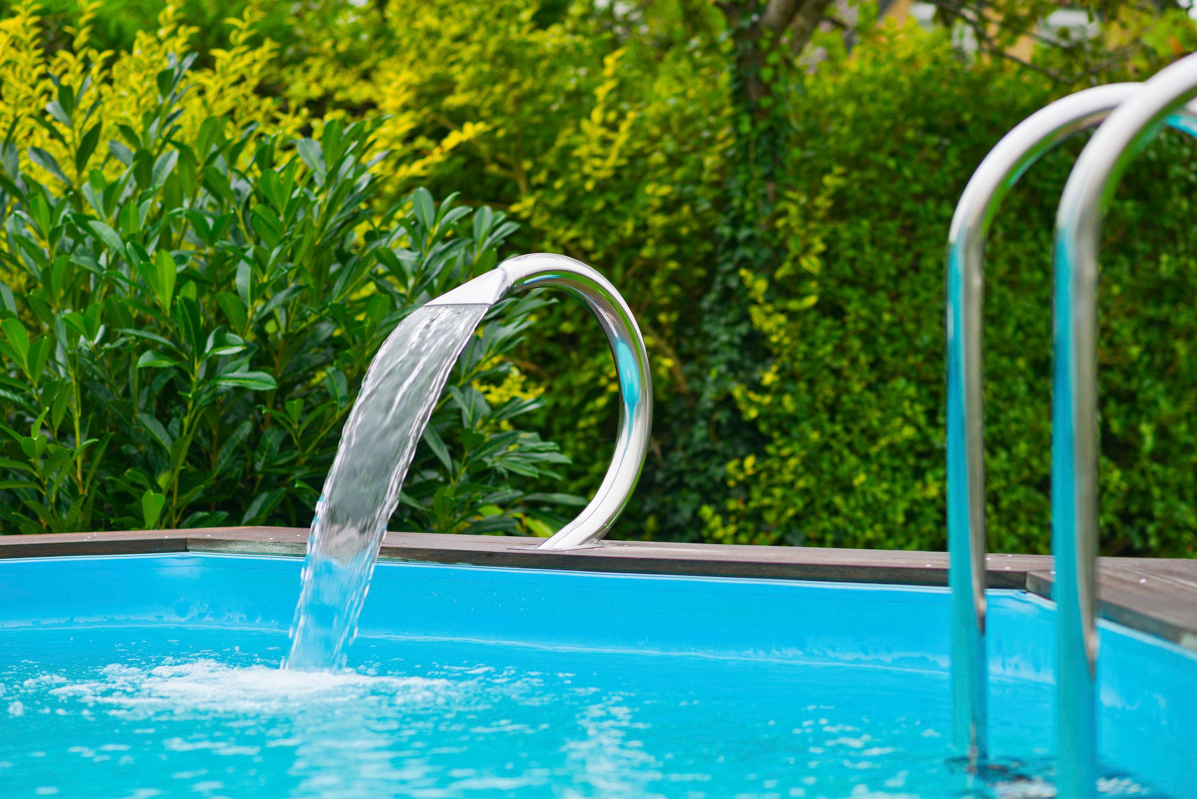 Ubbink Poolwasserfall »Mamba Shower«, chlorbeständiger Edelstahl