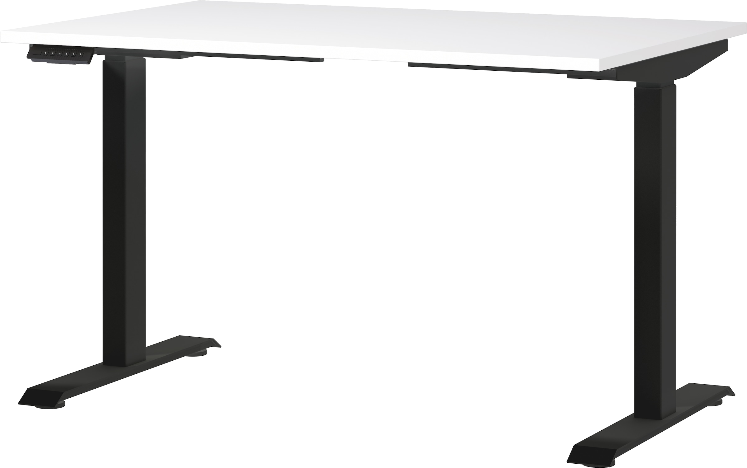 GERMANIA Schreibtisch »Jet, elektrisch höhenverstellbar« moderne Farbvariationen, Breite 120/140/160/180 cm, Made in Germany