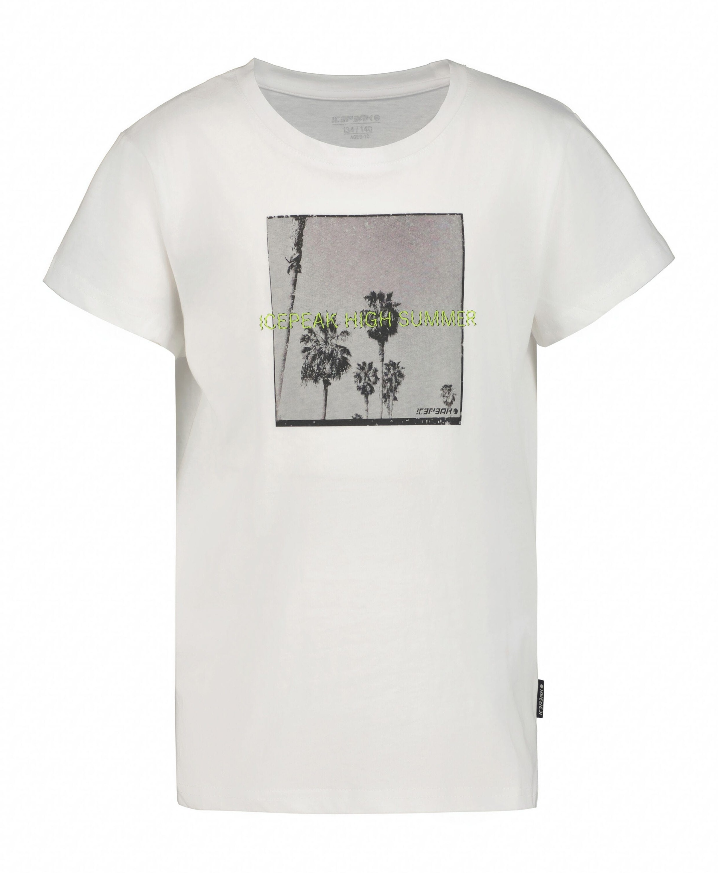 Icepeak T-Shirt »K T-SHIRT LEADVILLE« 1 Stk. tlg. in weiß, Größe 140