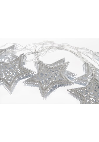 Myflair Möbel & Accessoires LED-Lichterkette »Weihnachtsdeko«, mit Sternen, mit 10... kaufen