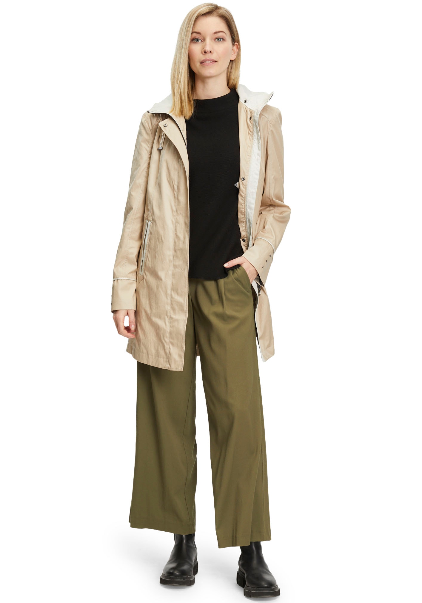 Gil Bret Outdoorjacke, mit Kapuze, mit Tunnelzug