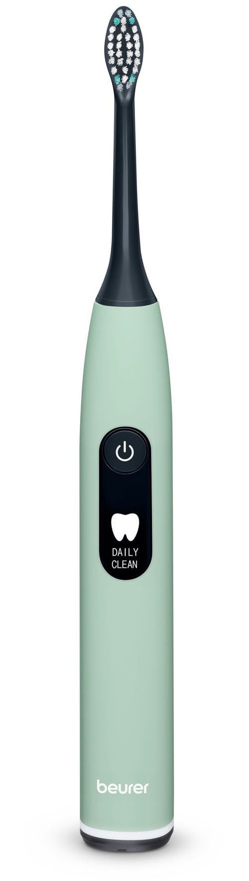 Beurer Elektrische Zahnbürste »SC 50« 2 Stk. Aufsteckbürsten Mit Andrucksensor, 80.000 Schwingungen/Min und 2-Minuten Timer in blau