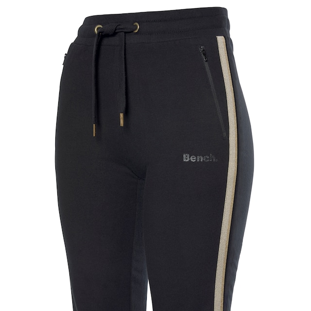 Bench. Loungewear Relaxhose, mit Glitzer Seitenstreifen, Loungeanzug im  OTTO Online Shop