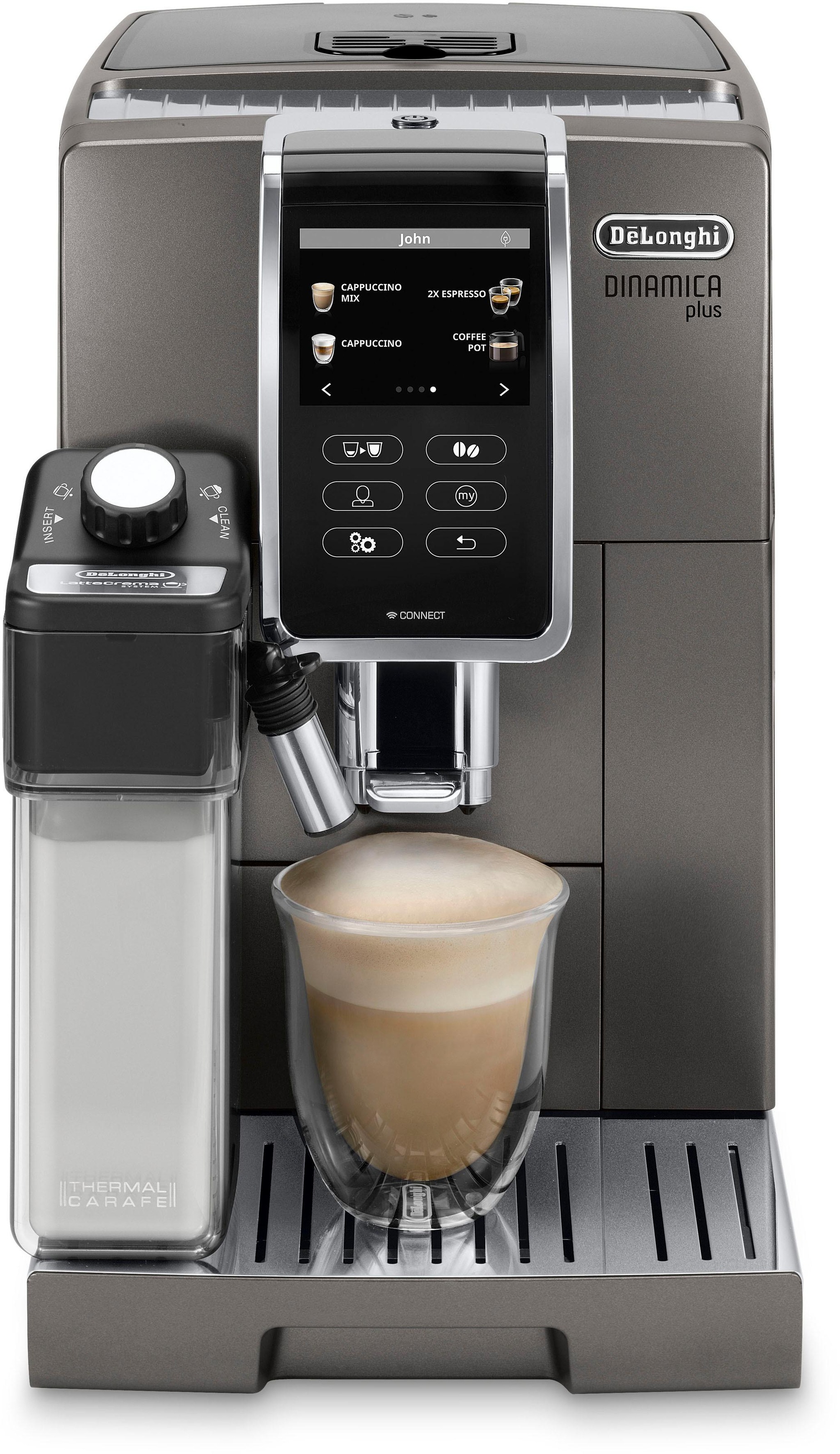 De'Longhi Kaffeevollautomat »Dinamica Plus ECAM 370.95.T« jetzt