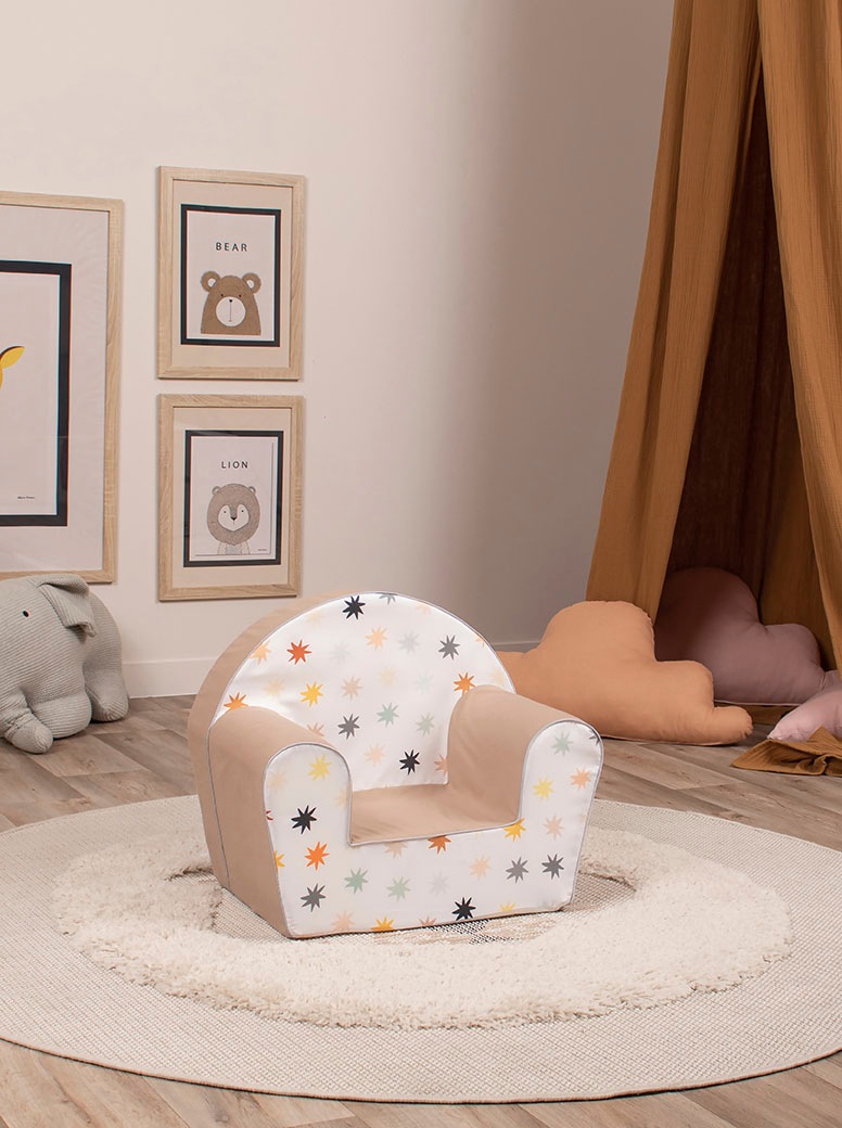 Knorrtoys® Sessel »Pastell Stars«, für Kinder; Made in Europe