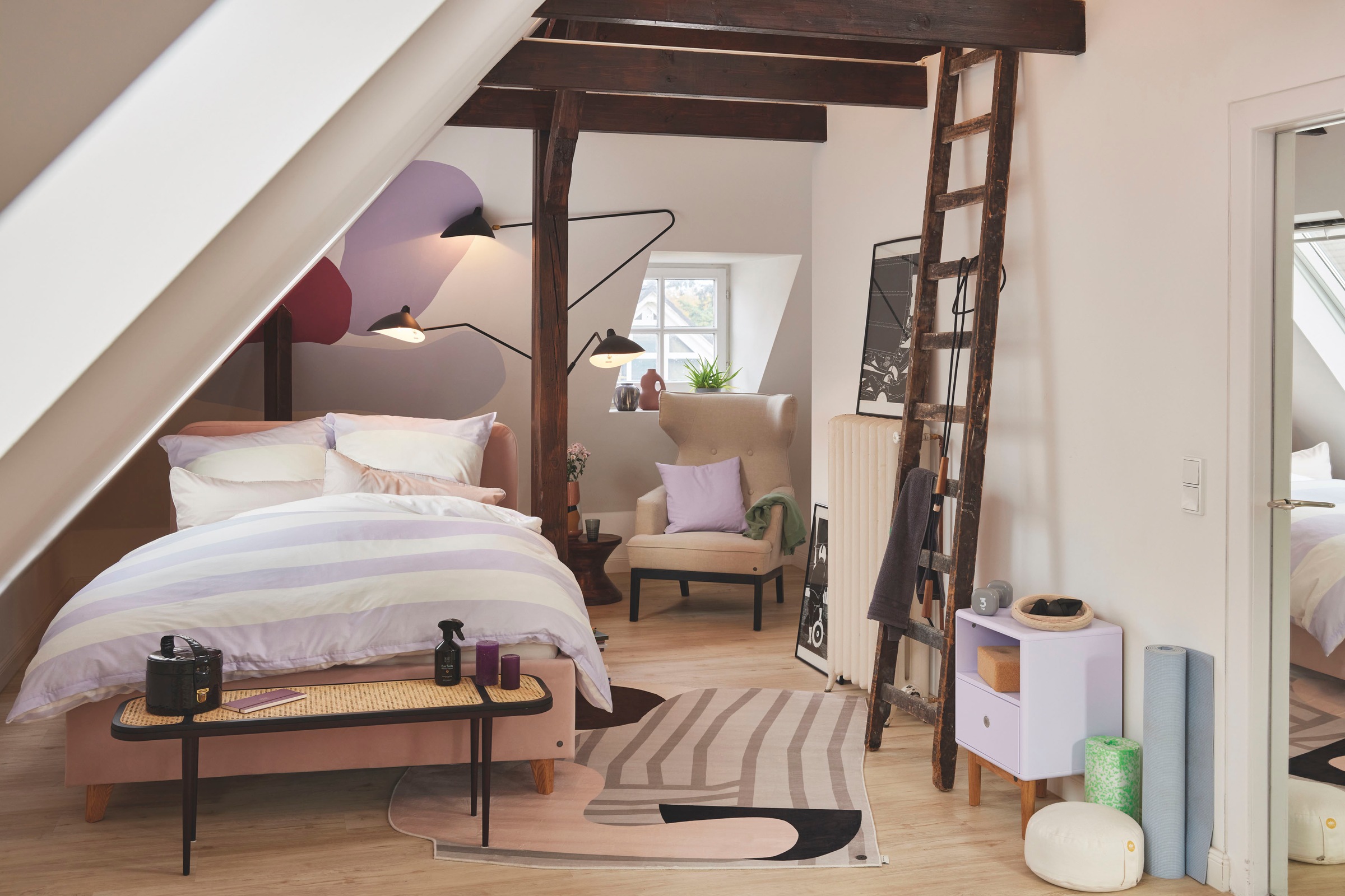 TOM TAILOR HOME Teppich »Shapes - SEVEN«, Motivform, 5 mm Höhe, Kurzflor, bedruckt, modernes Design