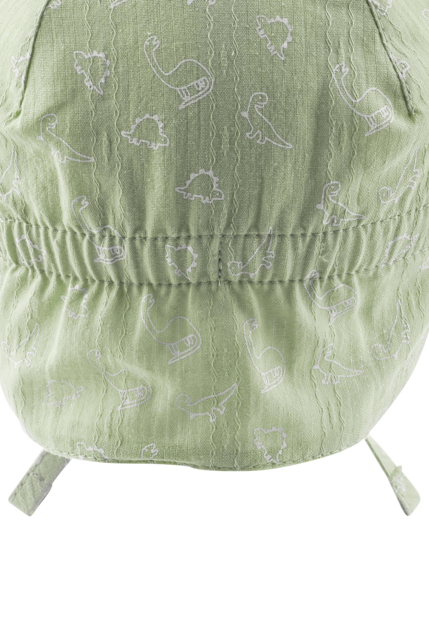 Sterntaler® Schirmmütze »Schirmmütze mit Nackenschutz Saurier«