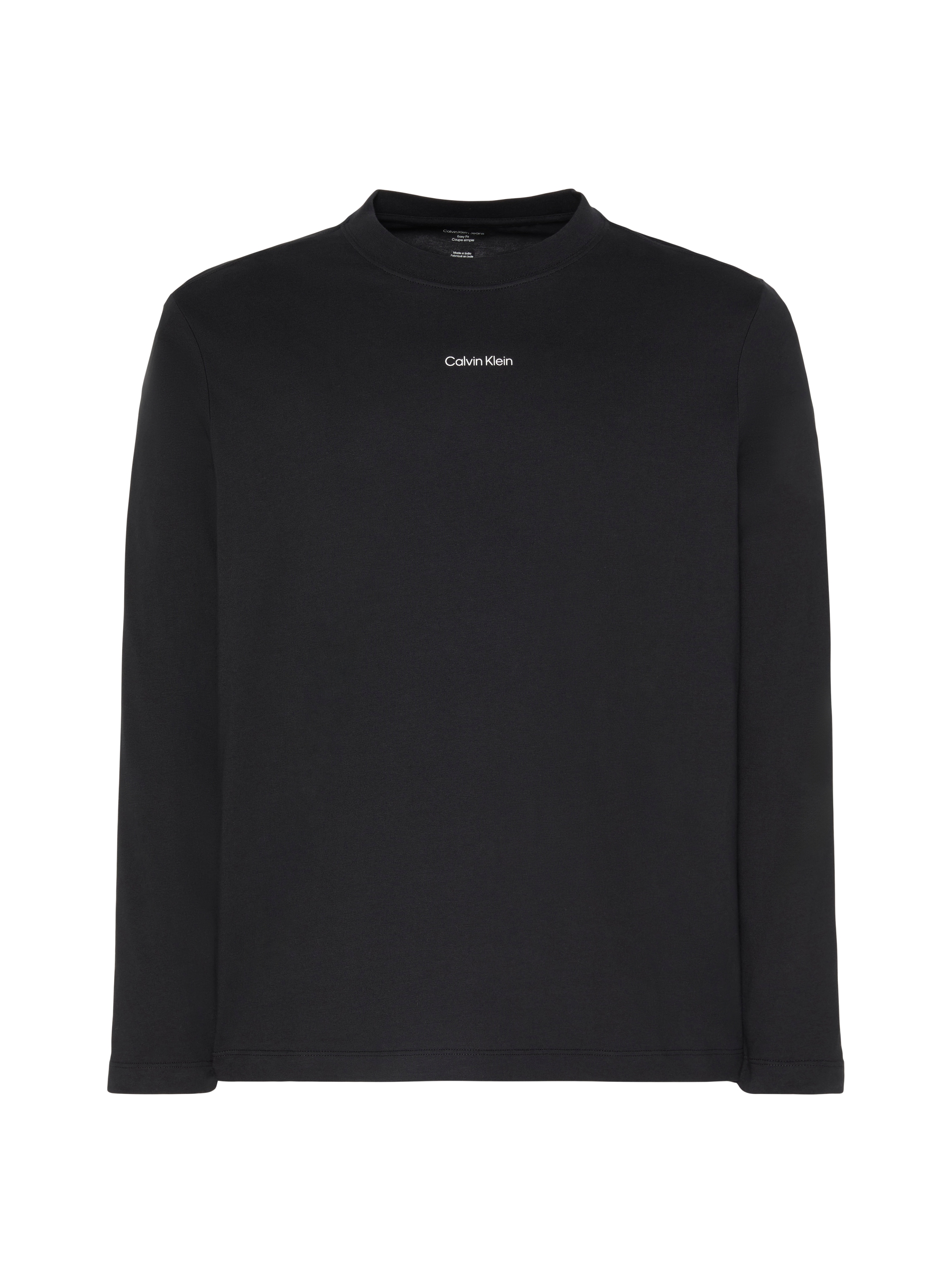 Calvin Klein Jeans Langarmshirt »EASY 20S RETRO CALVIN BACK« Regular fit mit Markenprint
