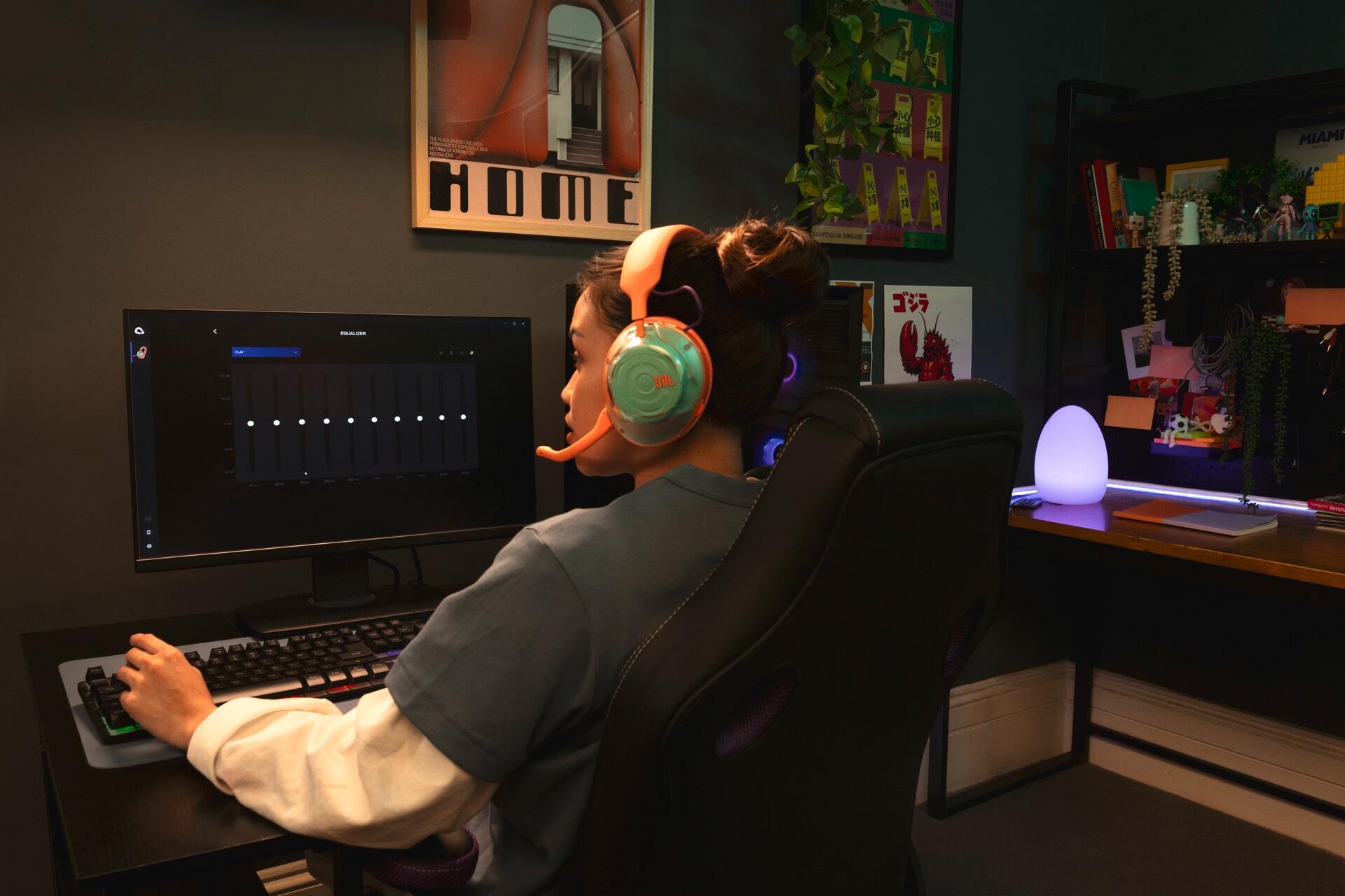 JBL Gaming-Headset »Quantum 520« A2DP Bluetooth Freisprechfunktion