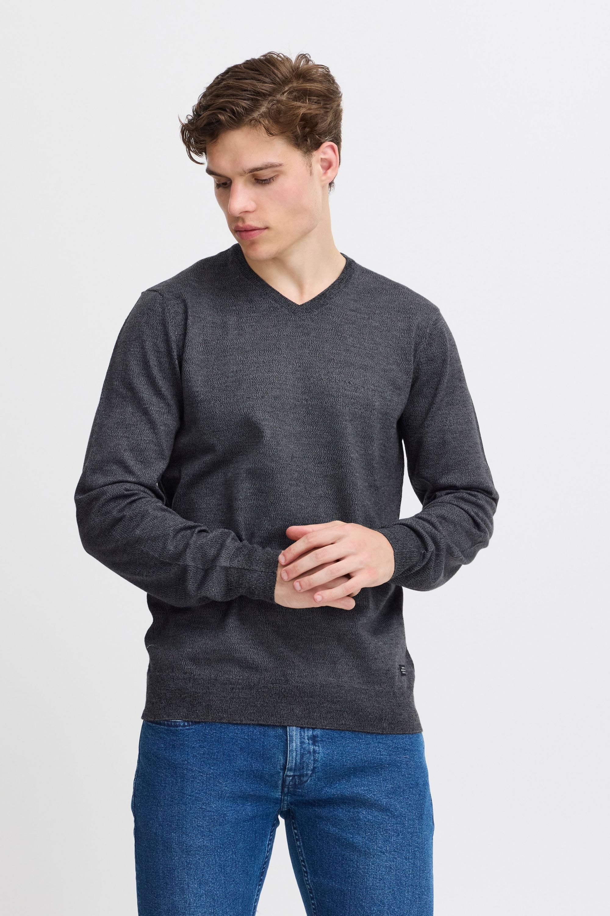 Blend Strickpullover »Strickpullover BHBRUTON V-neck«