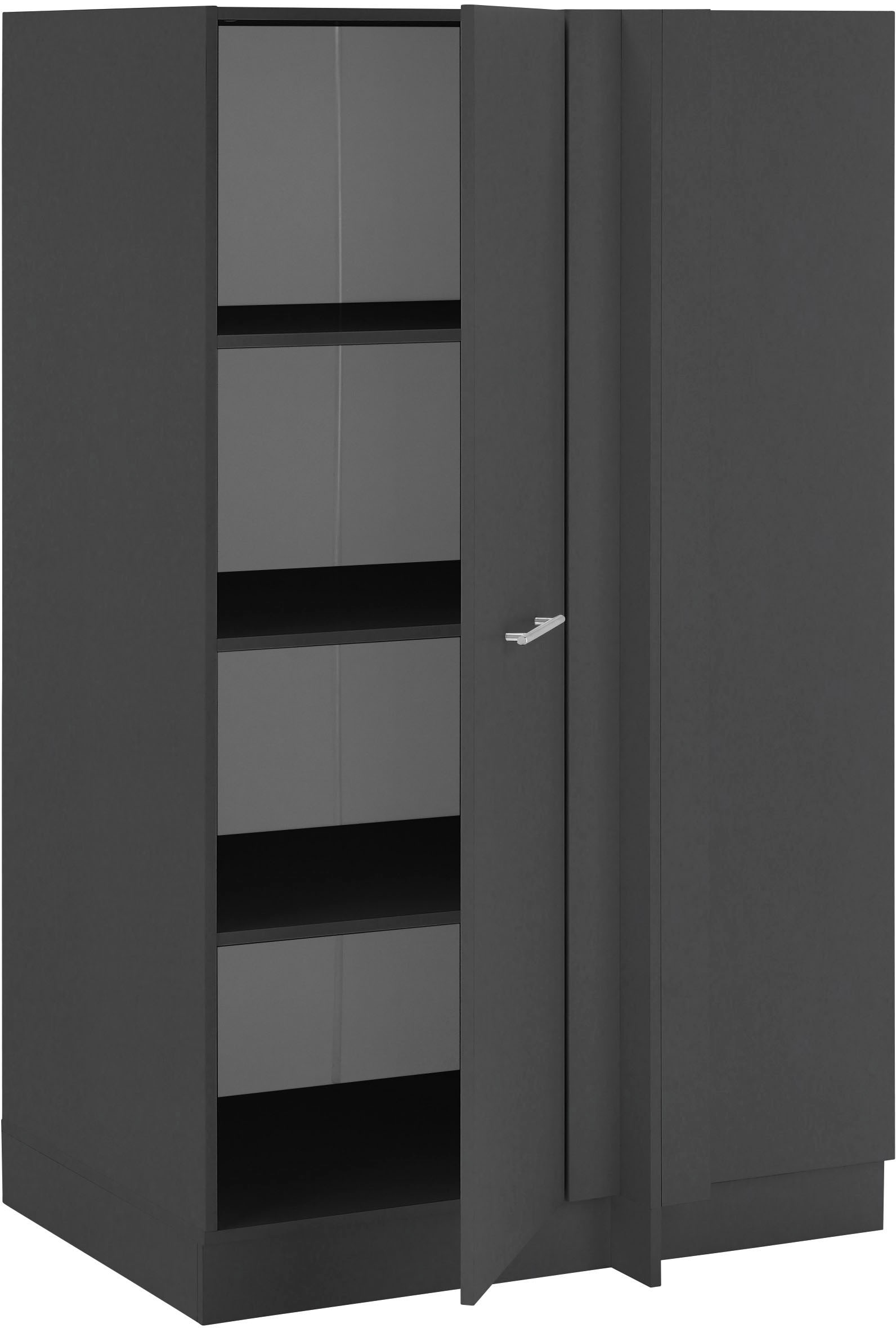 Laundreezy Mehrzweckschrank-Set »Laundreezy, Eckschrank BxHxT 100x162x68 cm« 1 Stk. tlg.