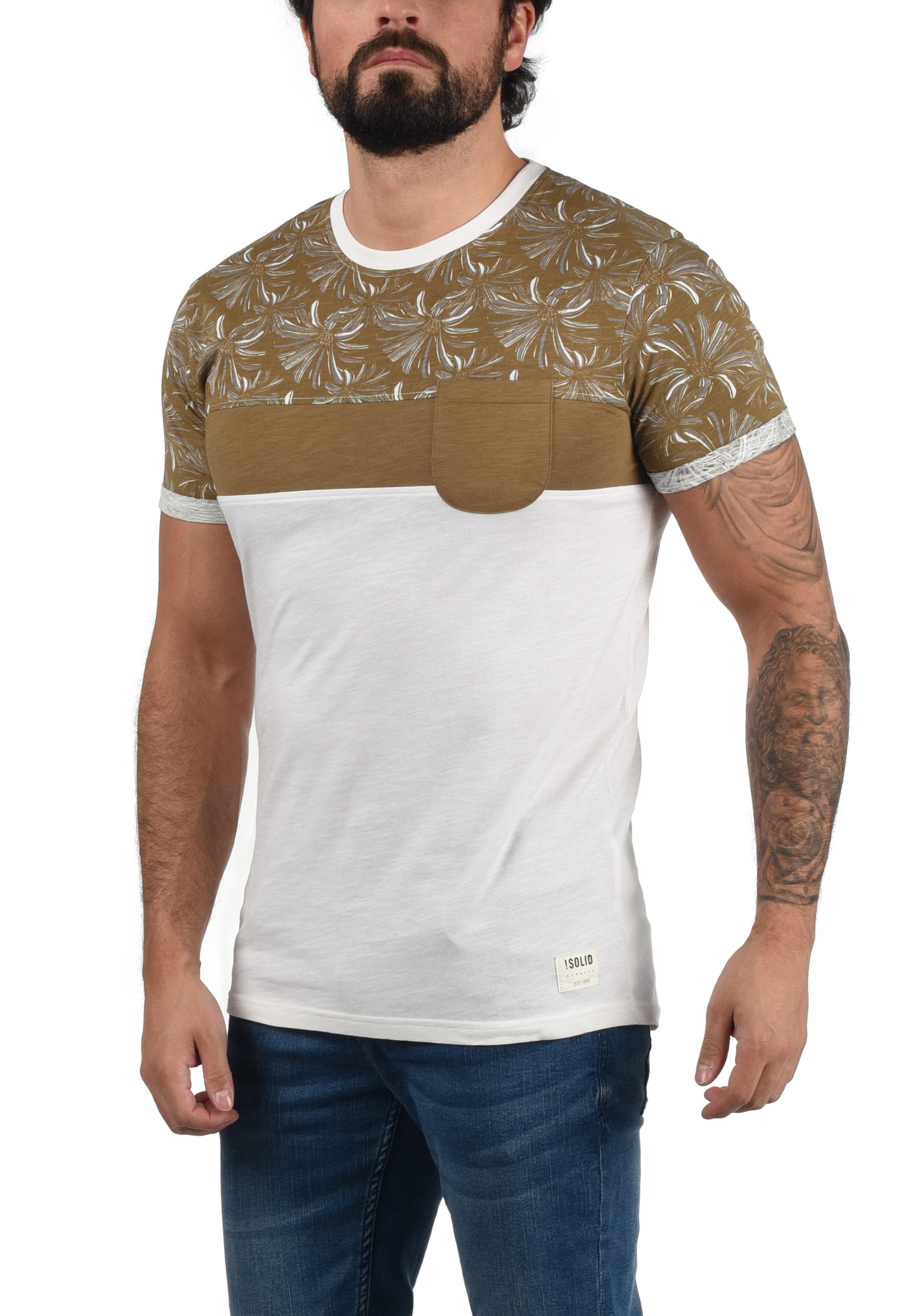 !Solid Rundhalsshirt »Rundhalsshirt SDFlorian«