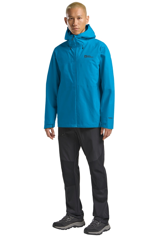 Jack Wolfskin Funktionsjacke »HIGHEST PEAK 3L JKT M«, mit Kapuze