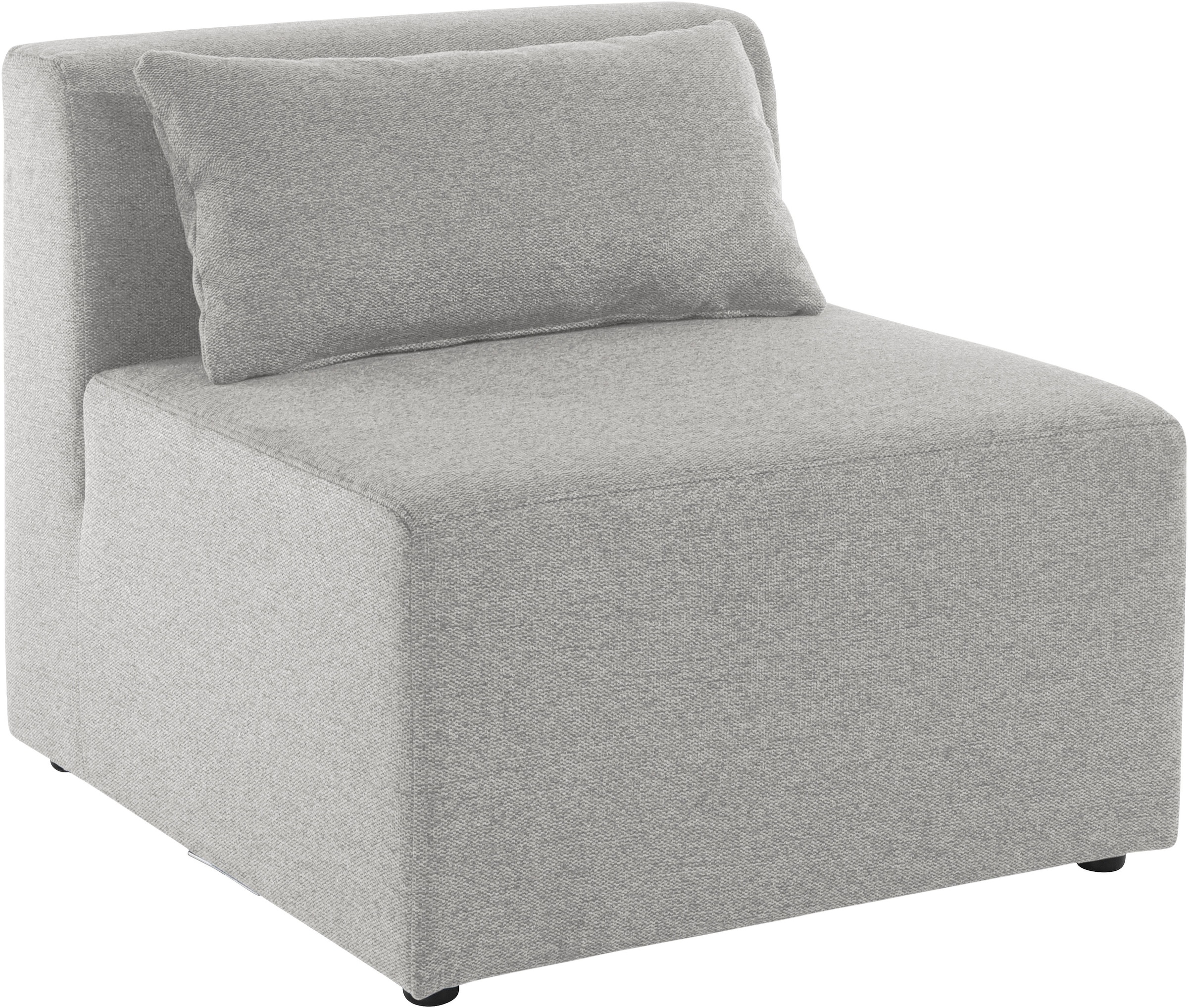 Leonique Sofa-Mittelelement »Alexane«, Modul zum eigenen Zusammenstellen; viele Bezugsqualitäten und Farben