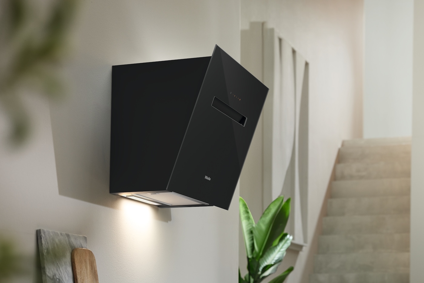 Miele Wandhaube »DAH 1650 Active Obsidianschwarz«