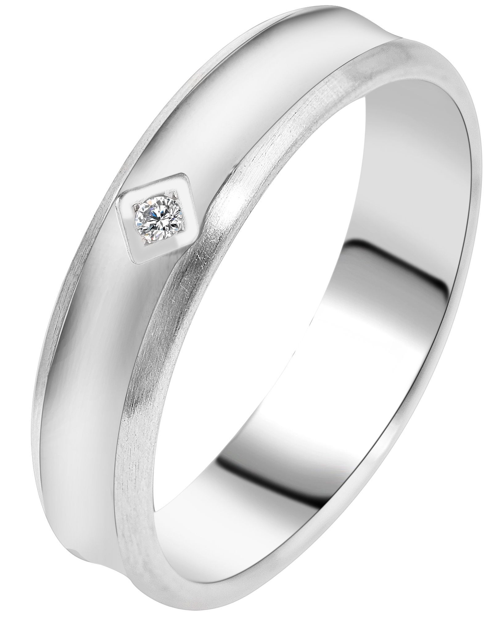 Adelia´s Fingerring »Damen Ring aus Edelstahl«