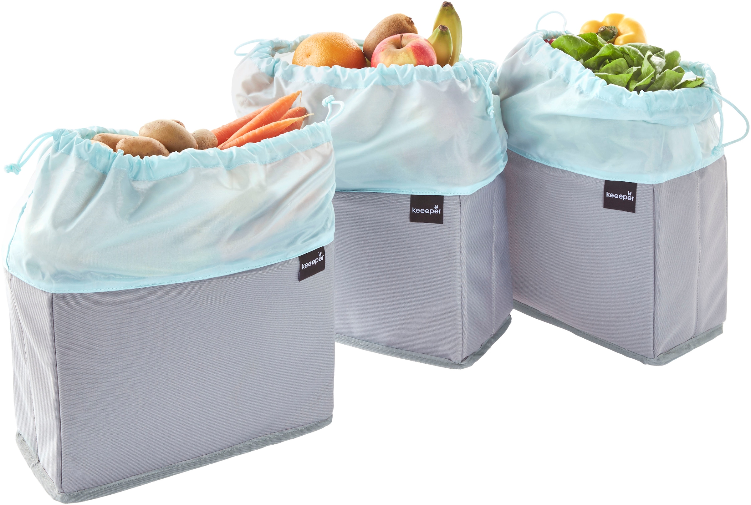 keeeper Faltbox »nea, faltbarer Einkaufsorganizer für Klappboxen« aus recycelten PET-Flaschen