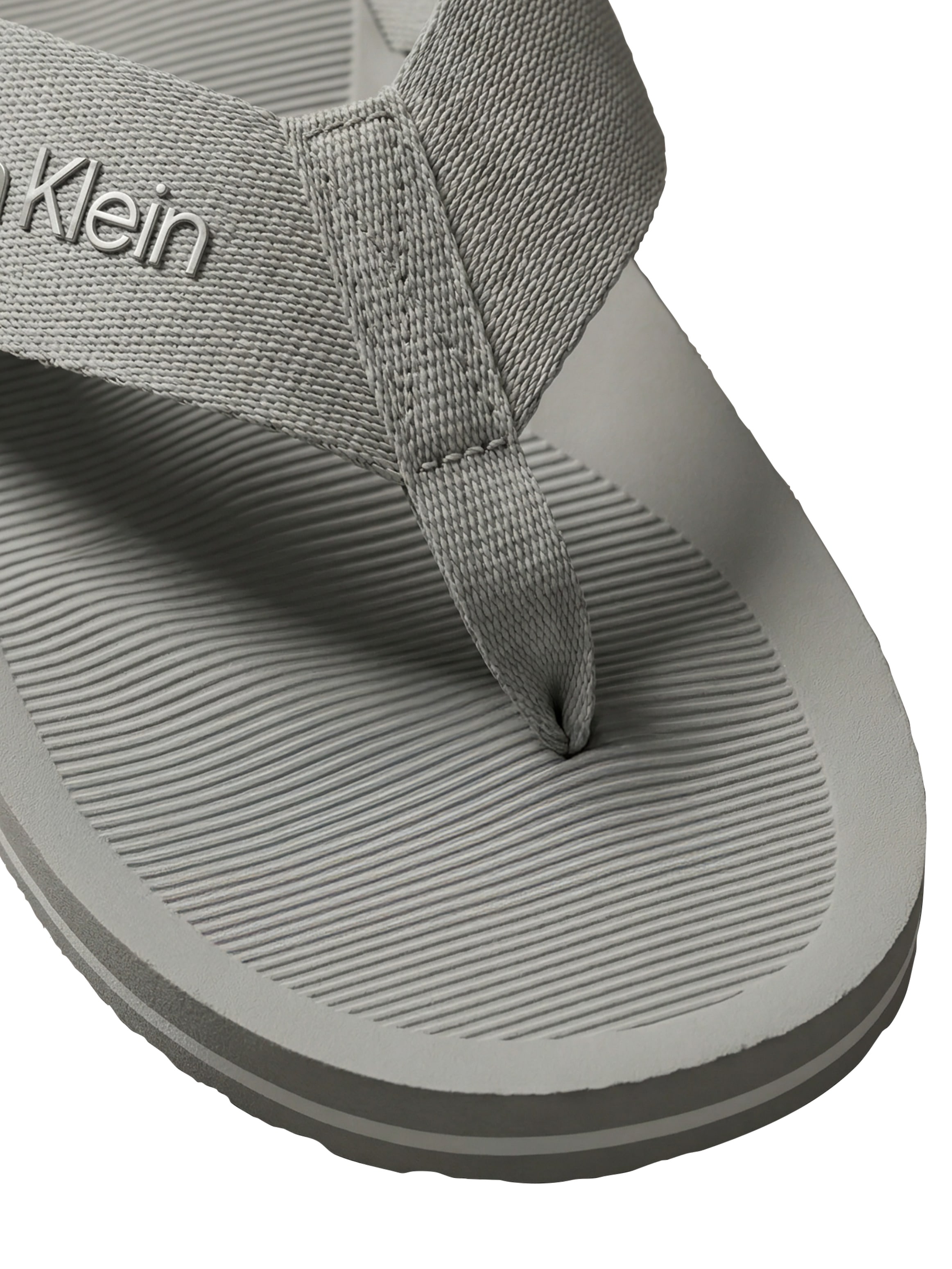 Calvin Klein Zehentrenner »CITY THONG SLIDE«  Strandschuh, Pool Slides, Badeschuh, Flat mit Logo