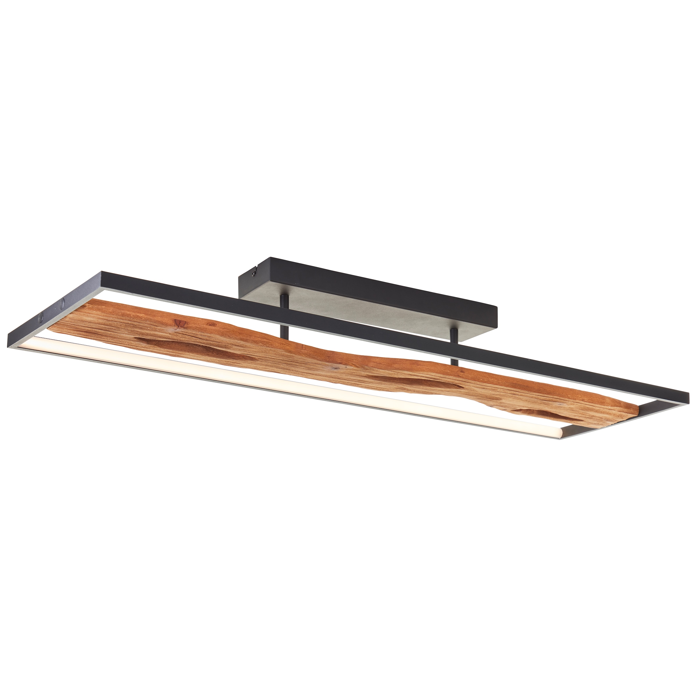 Brilliant LED Deckenleuchte »Chaumont«, LED Deckenlampe, 100x14x30 cm, 6600 lm 3000 K,...