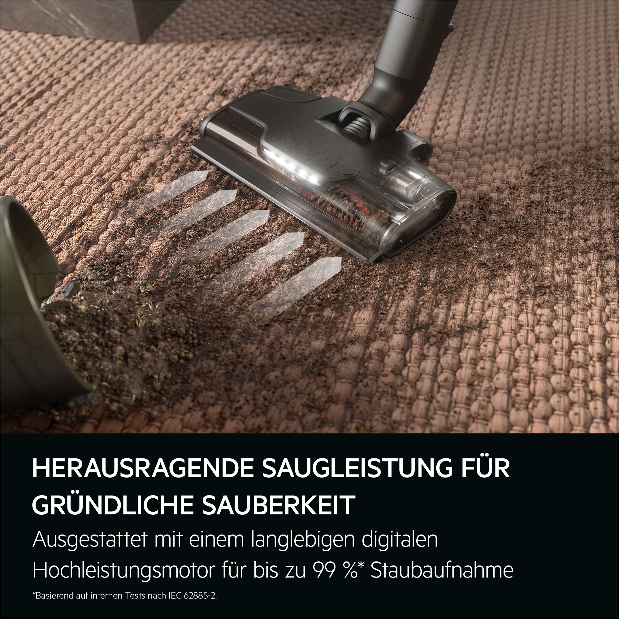 AEG Akku-Hand-und Stielstaubsauger »ULTIMATE 8000 (AP82A25SHX), beutellos, mit Absaugstation«, Unterbrechungsfreie Reinigung mit zusätzlichem Wechsel-Akku, Automodus