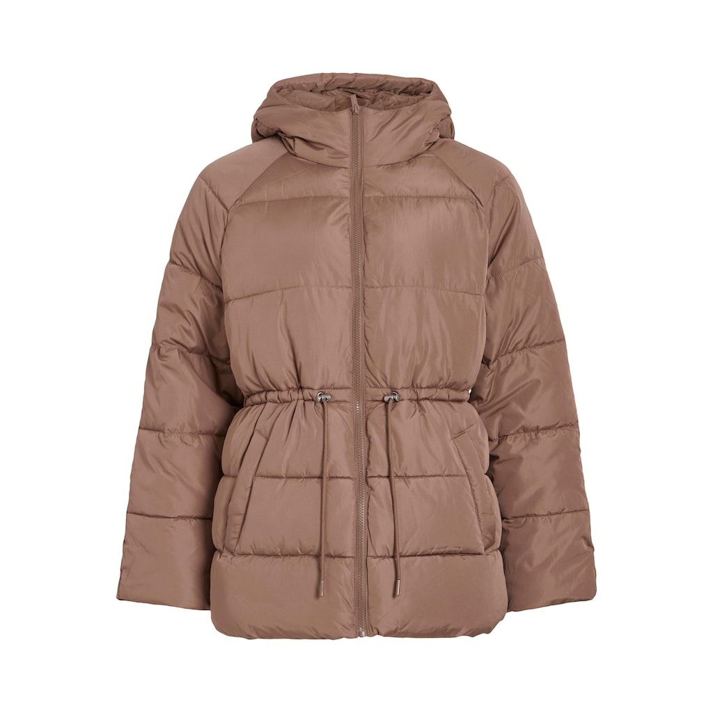 Vila Steppjacke »VILEANA PADDED L/S SHORT JACKET - NOOS«, mit Kapuze