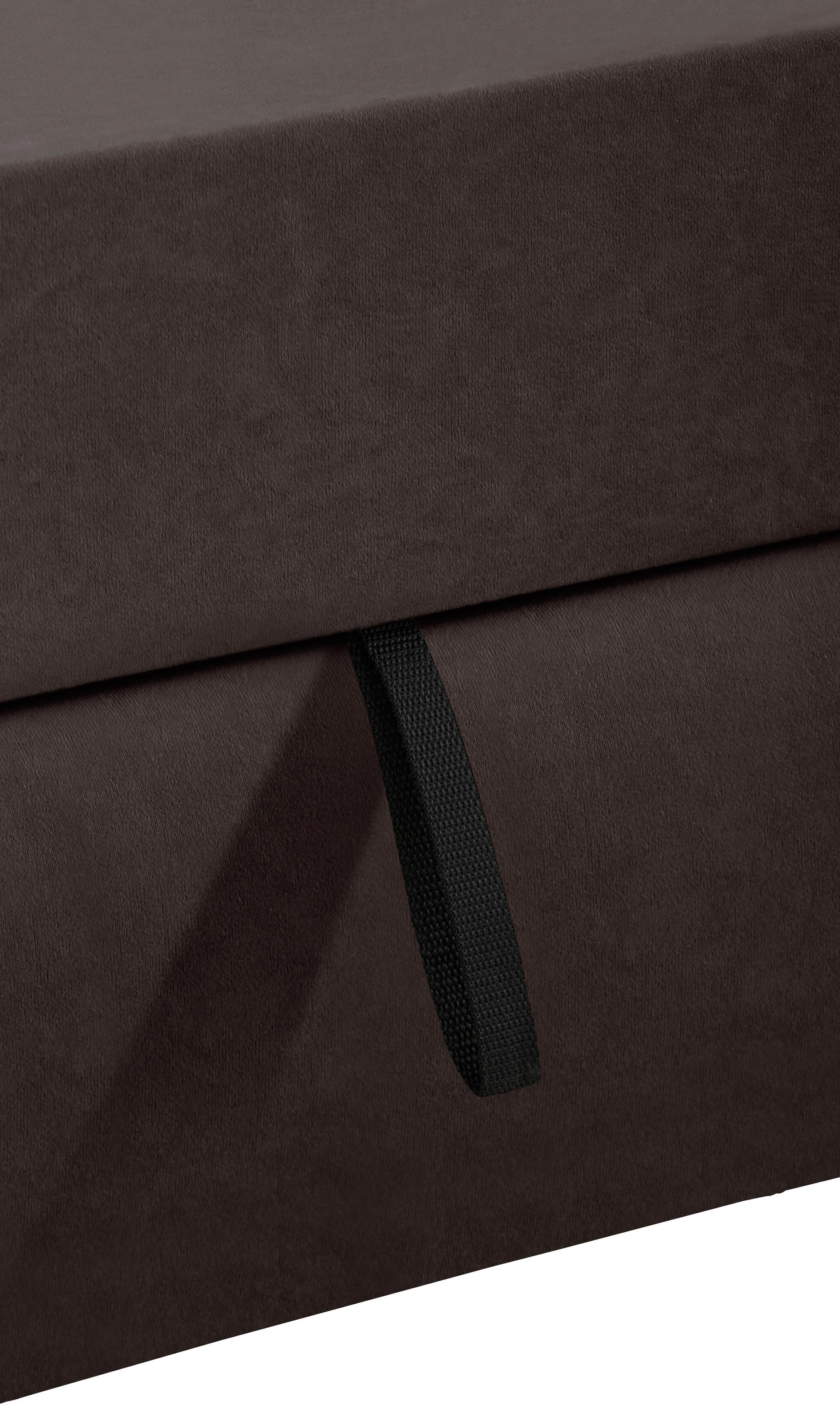 Home affaire Ecksofa »Falk L-Form«, mit Federkern und wahlweise mit Bettfunktion