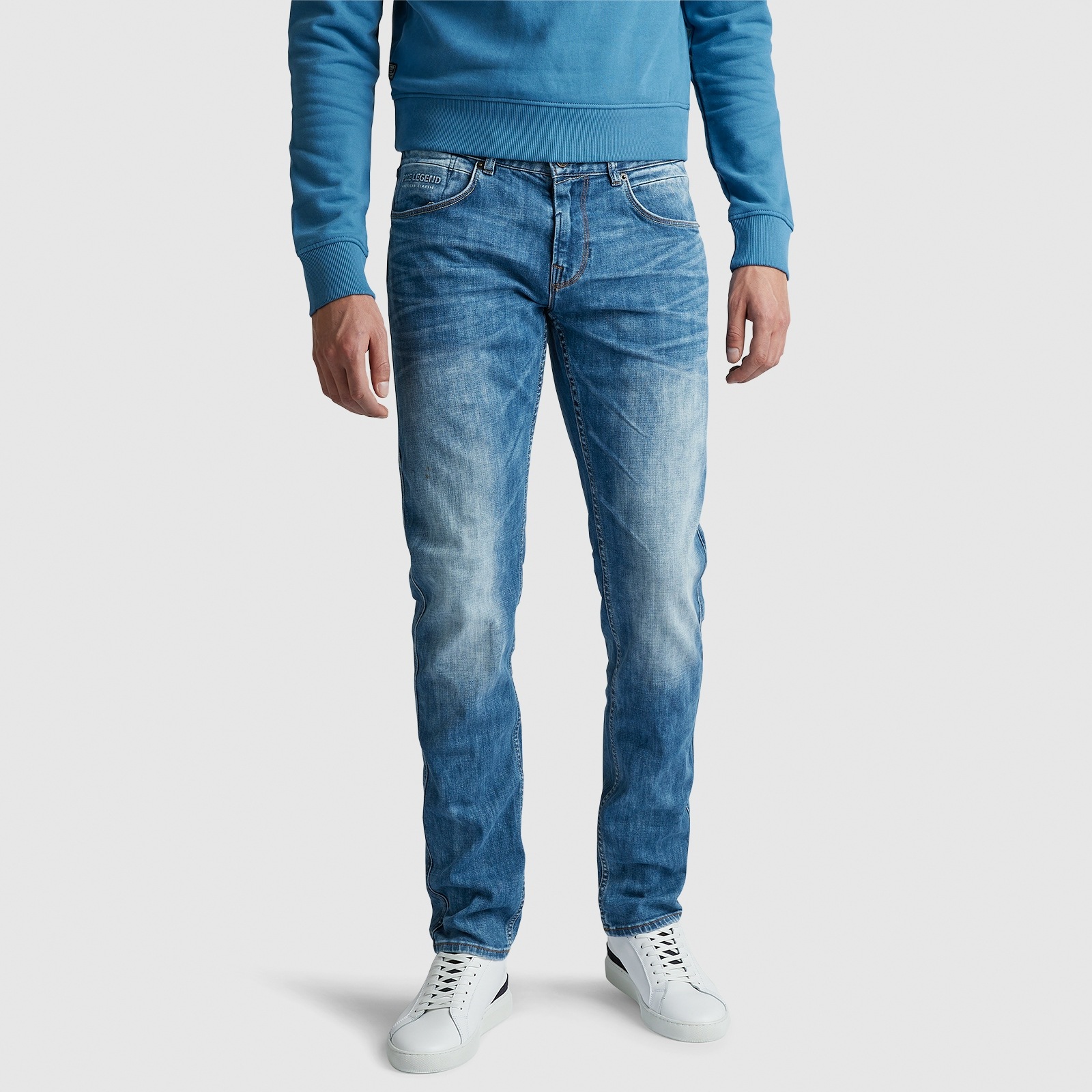 Pme Legend Herren Regular-fit-Jeans »Nightflight PTR120« in verschiedenen Waschungen - Regular Fit in blau, Größe 48