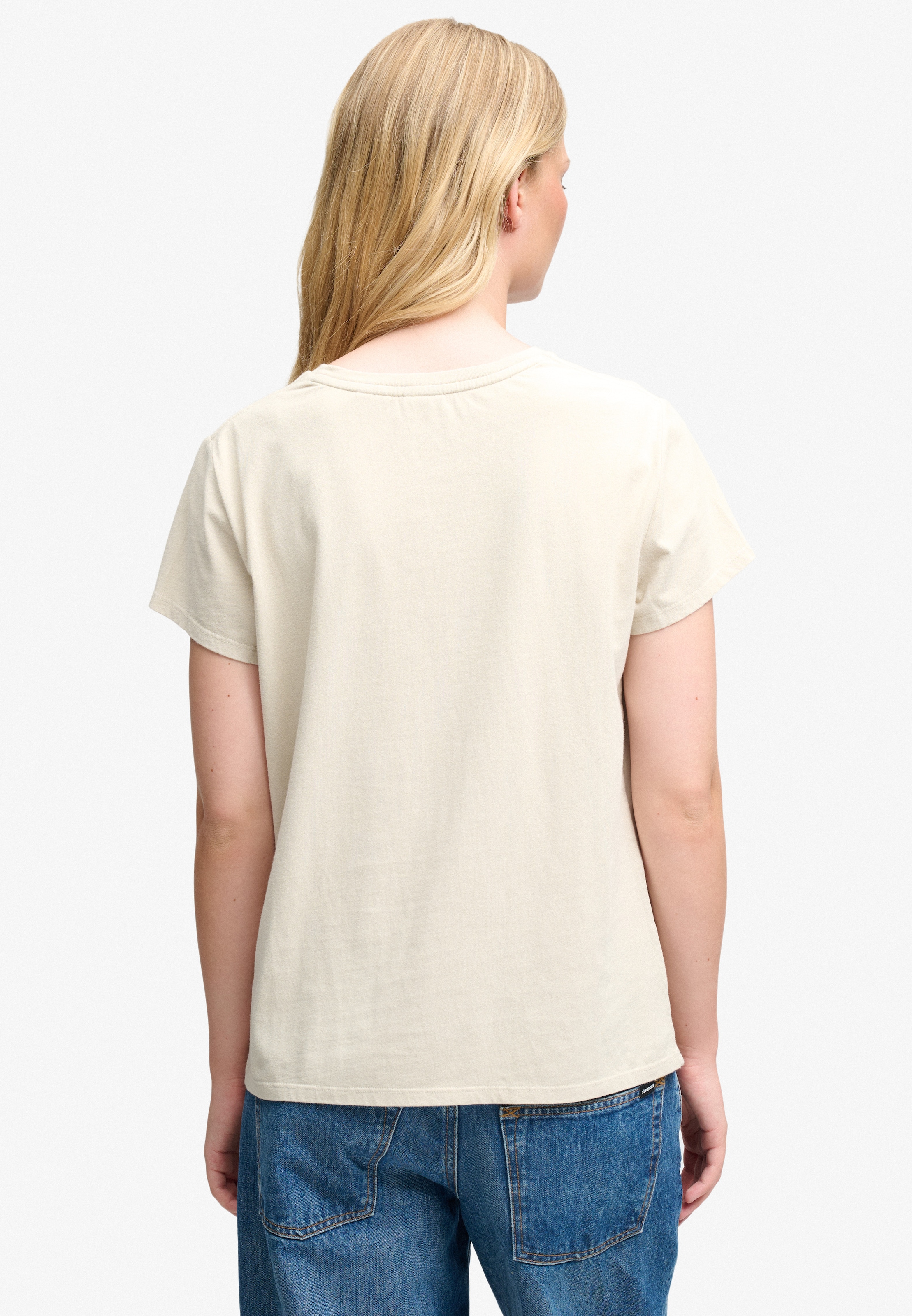 Superdry Print-Shirt »LUXE CASUAL CLASSIC TEE« Baumwolle, slim fit