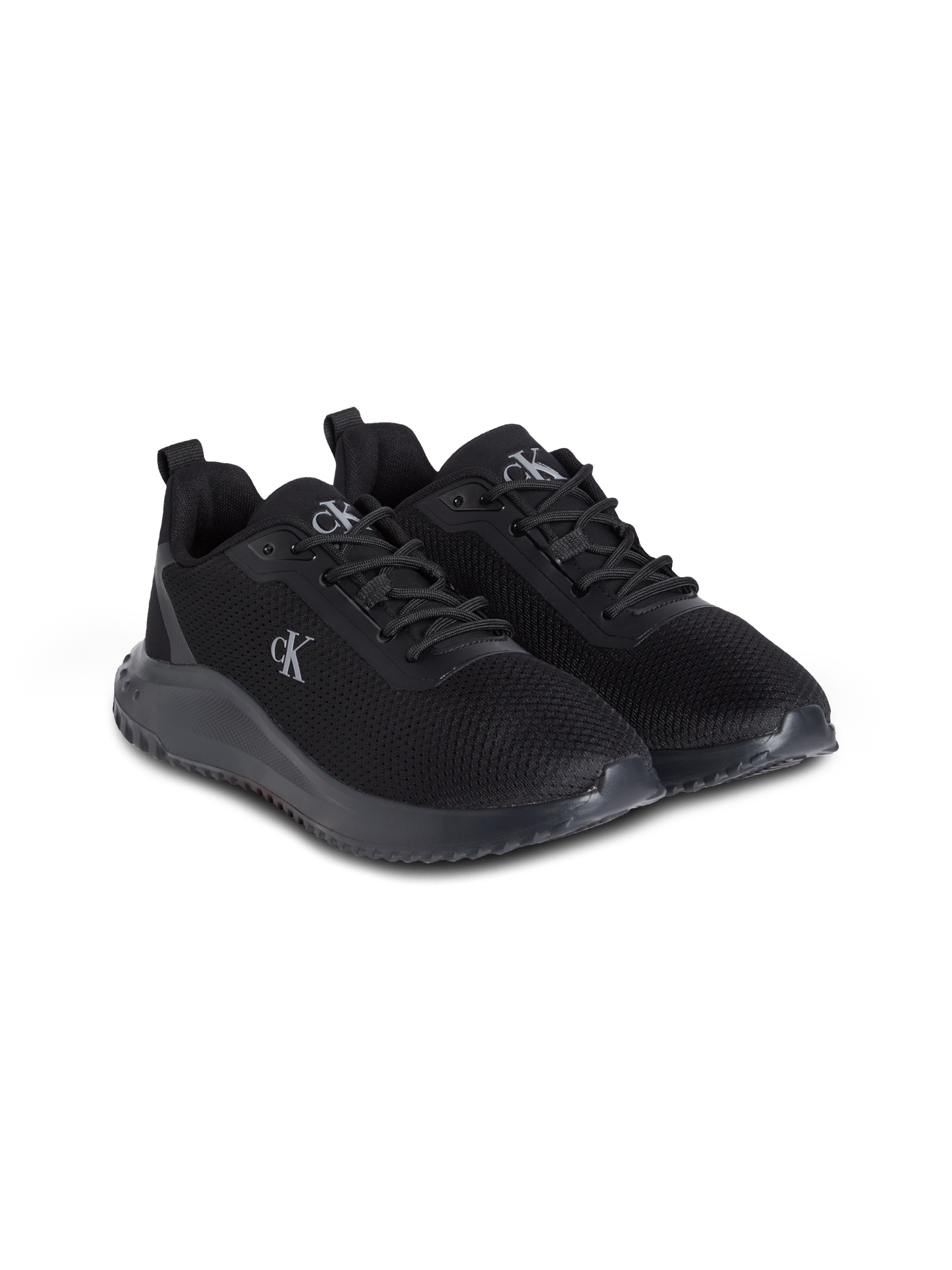 Calvin Klein Jeans Herren Sneaker »EVA RUNNER MIX MESH« Schnürschuh in schwarz, Größe 42