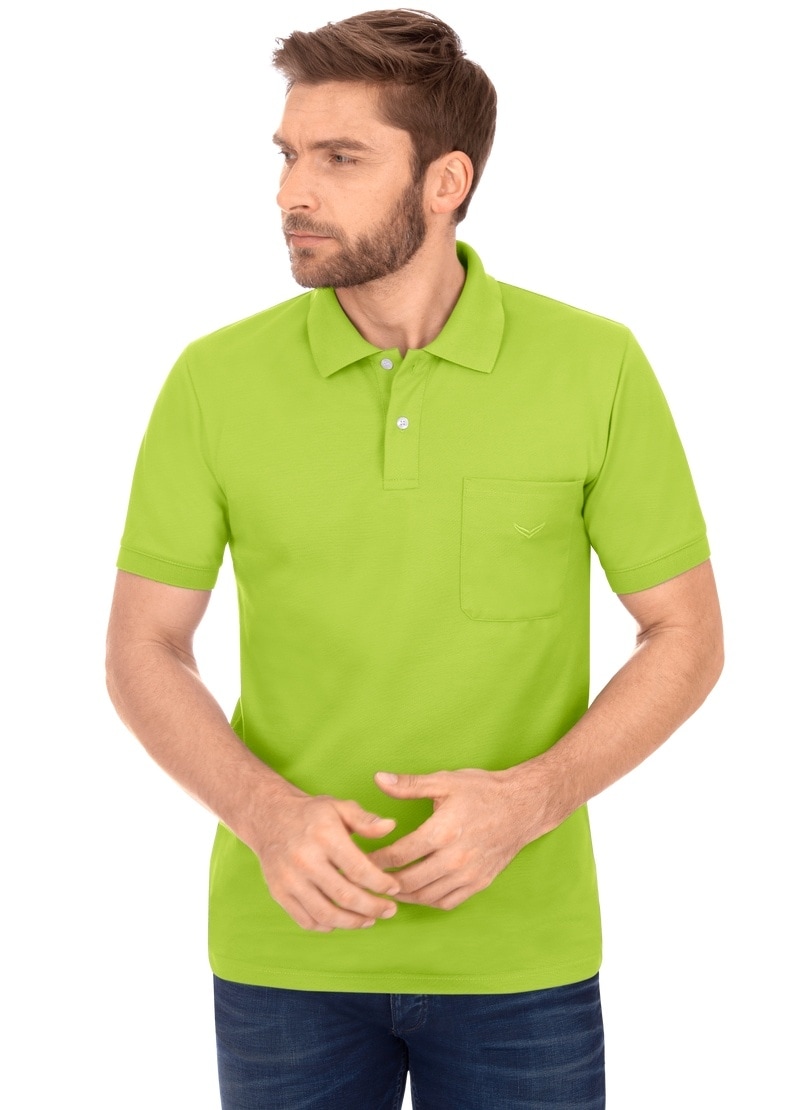 Trigema Poloshirt »TRIGEMA Polohemd mit Brusttasche« bei online kaufen OTTO
