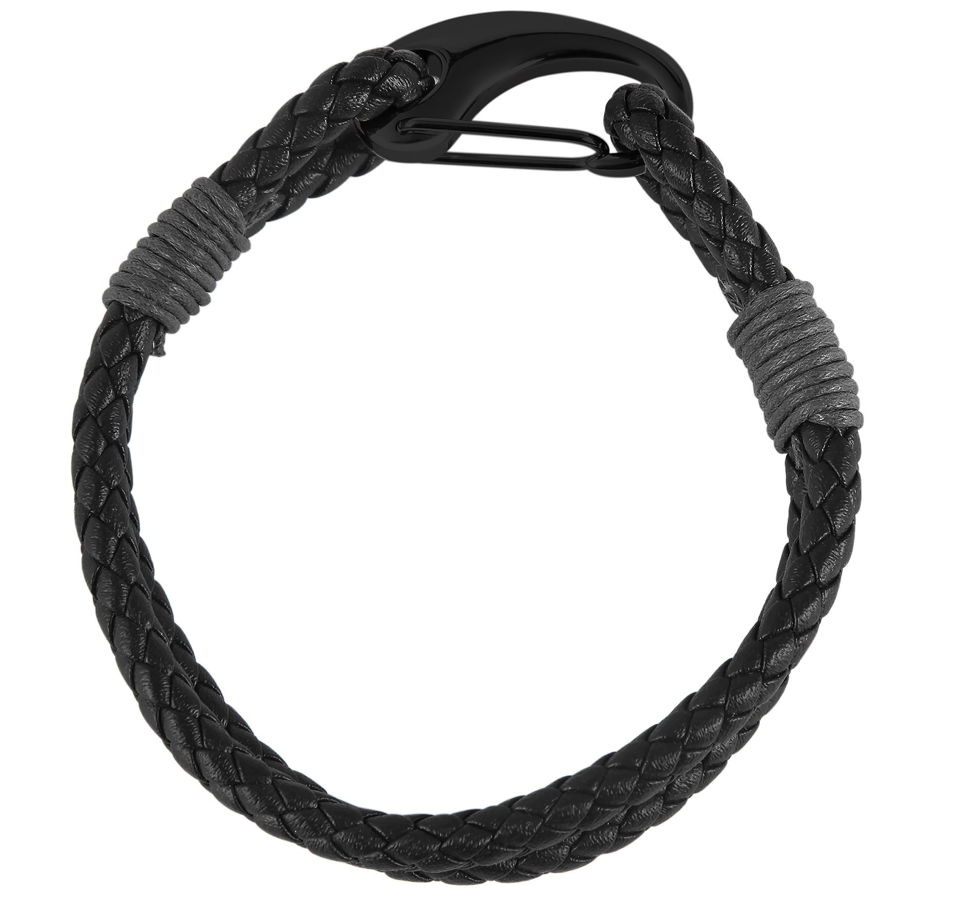 Adelia´s Armband »Unisex Armband ¿ Textilarmband aus Leder 22 cm«