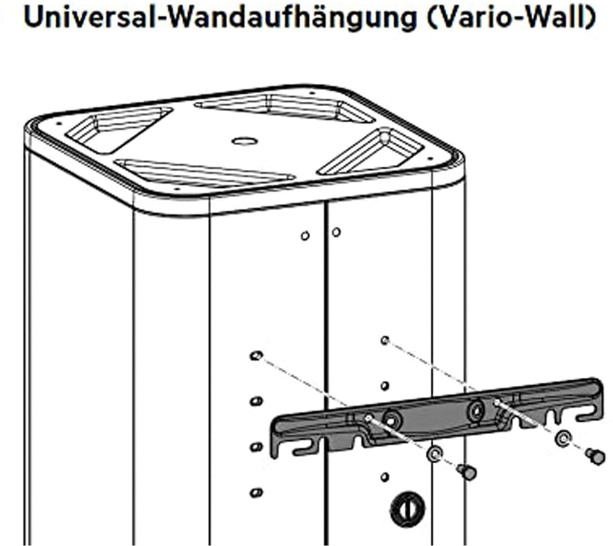 AEG Haustechnik Wandspeicher »DEM 150 Basis, Wandspeicher 150 Liter«, stufenlose Temperaturwahl, Schnellaufheiztaste, VDE geprüft