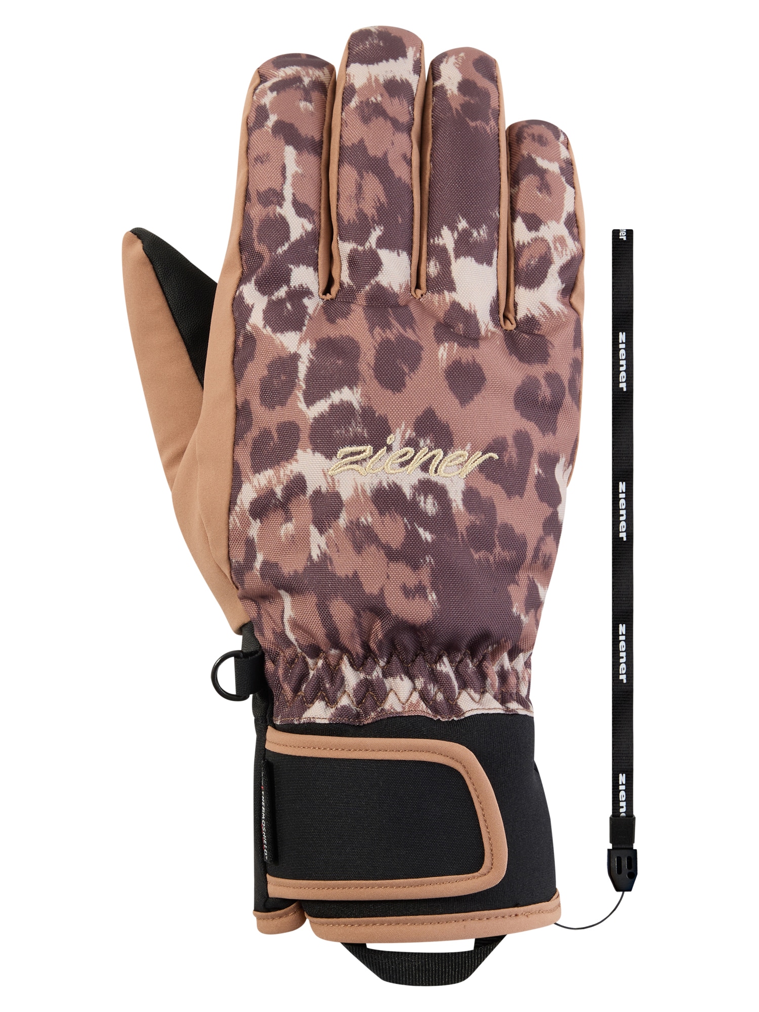Ziener Skihandschuhe »KARLOTAA-Z AQUASHIELD® PrimaLoft® DAMEN« wasserdicht, winddicht, atmungsaktiv, extra warm