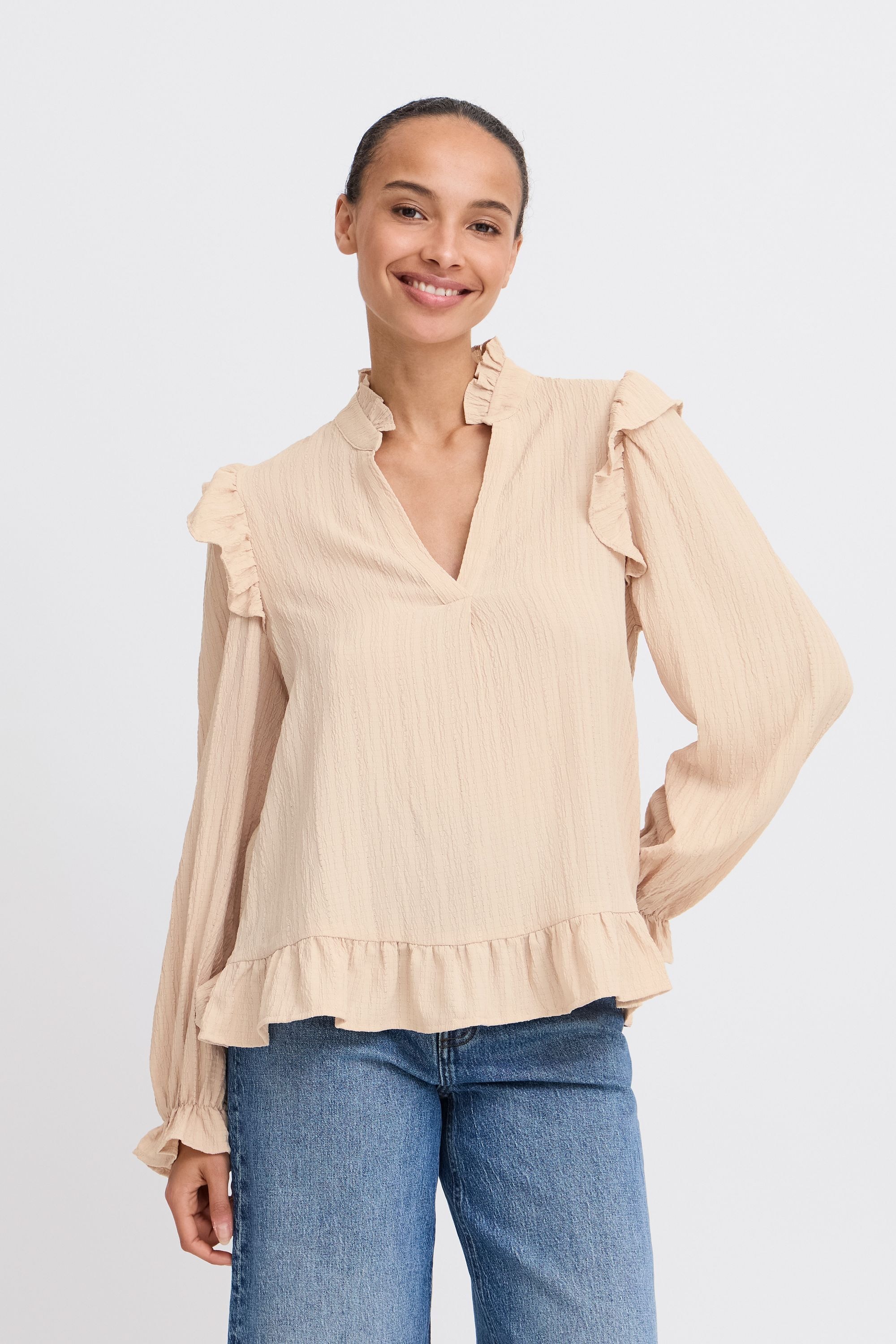 b.young Tunika »Tunika BYJULIANA LS BLOUSE -«