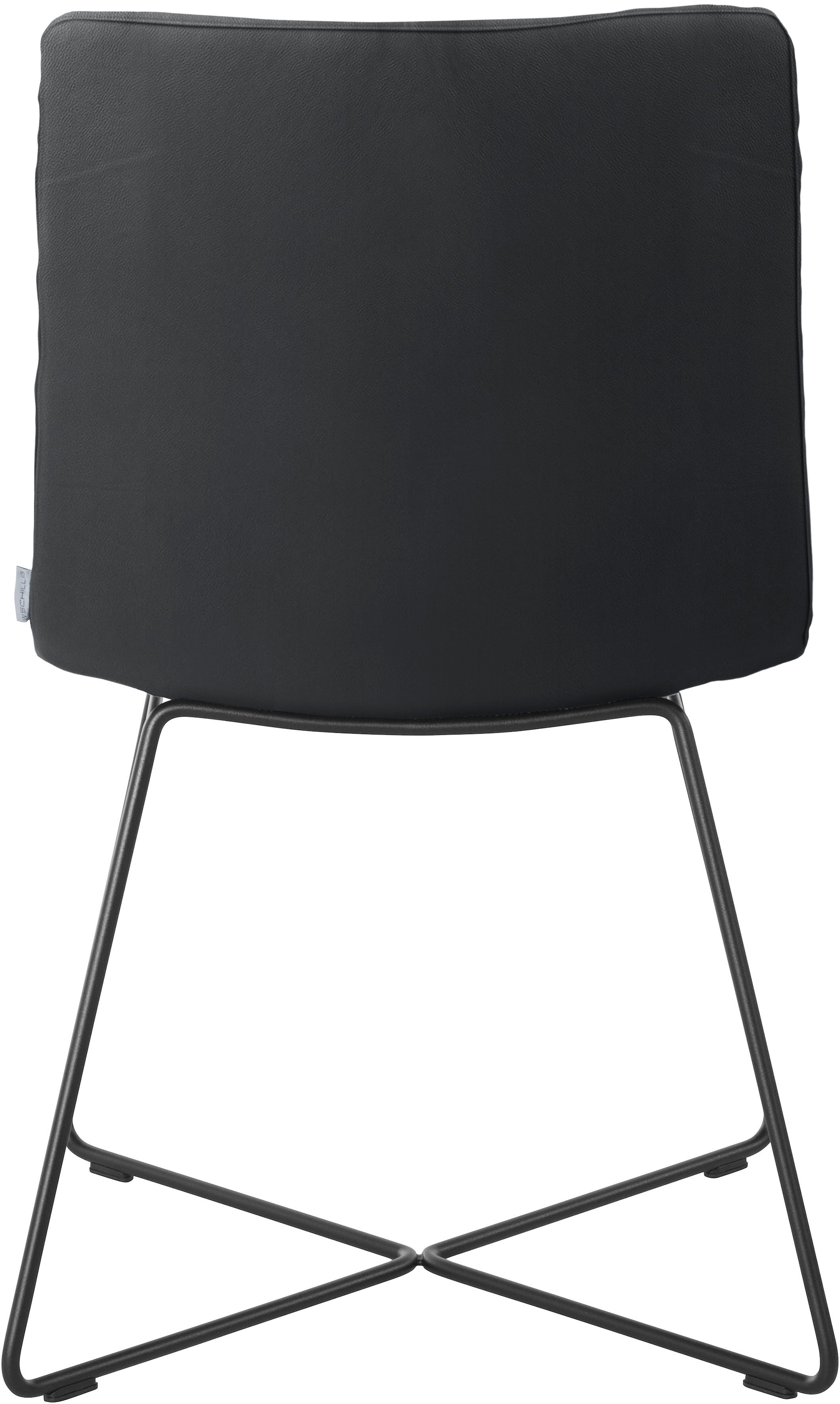 W.SCHILLIG Polsterstuhl »jakob« () mit Drahtrohrgestell in Schwarz pulverbeschichtet