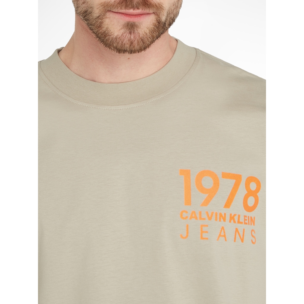 Calvin Klein Jeans T-Shirt »BOLD LOGO VARSITY TEE«